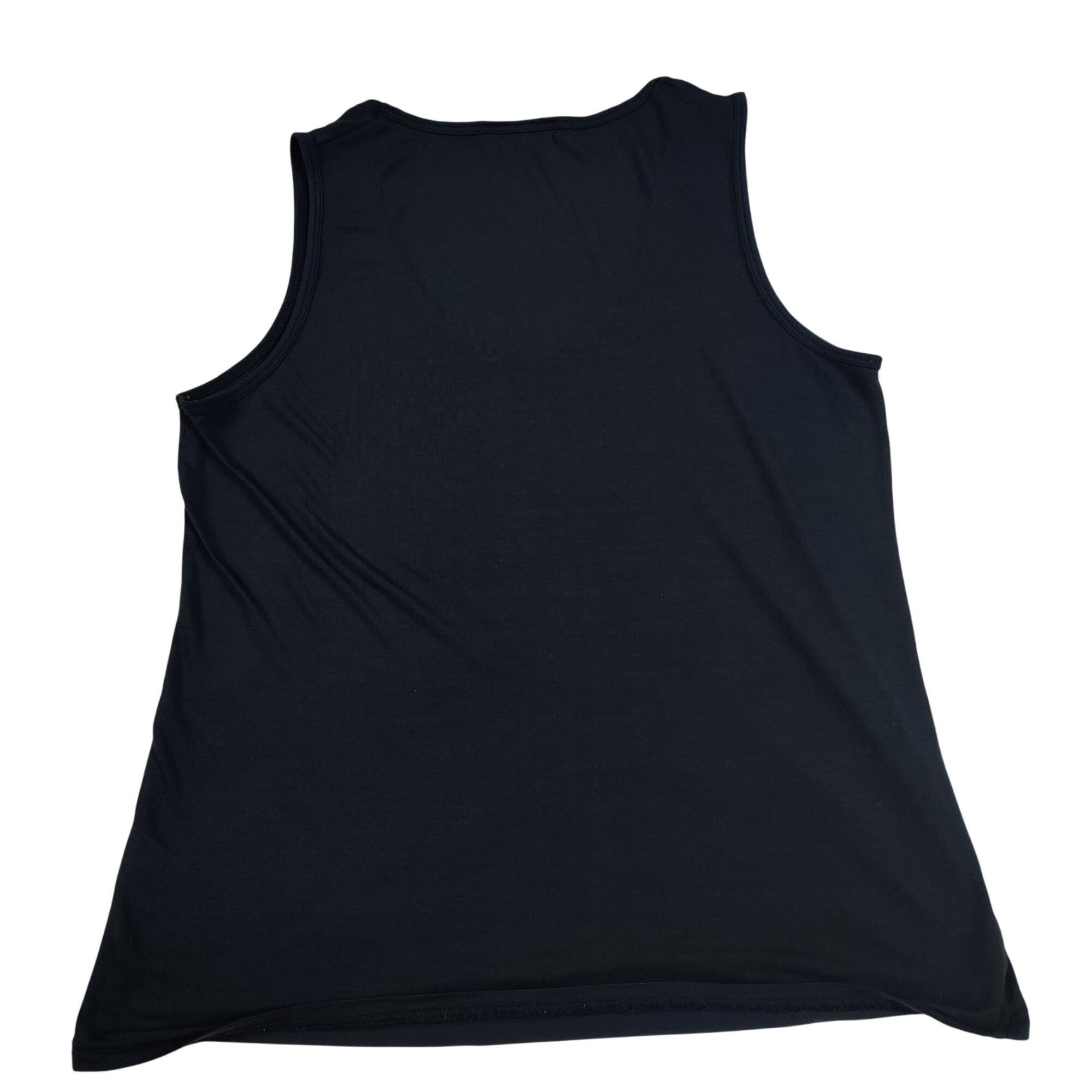 J.Crew J.Crew Scoop Neck Tank Top S Navy Blue Stretch Preppy Minima Size S / US 4 / IT 40 - 2 Thumbnail