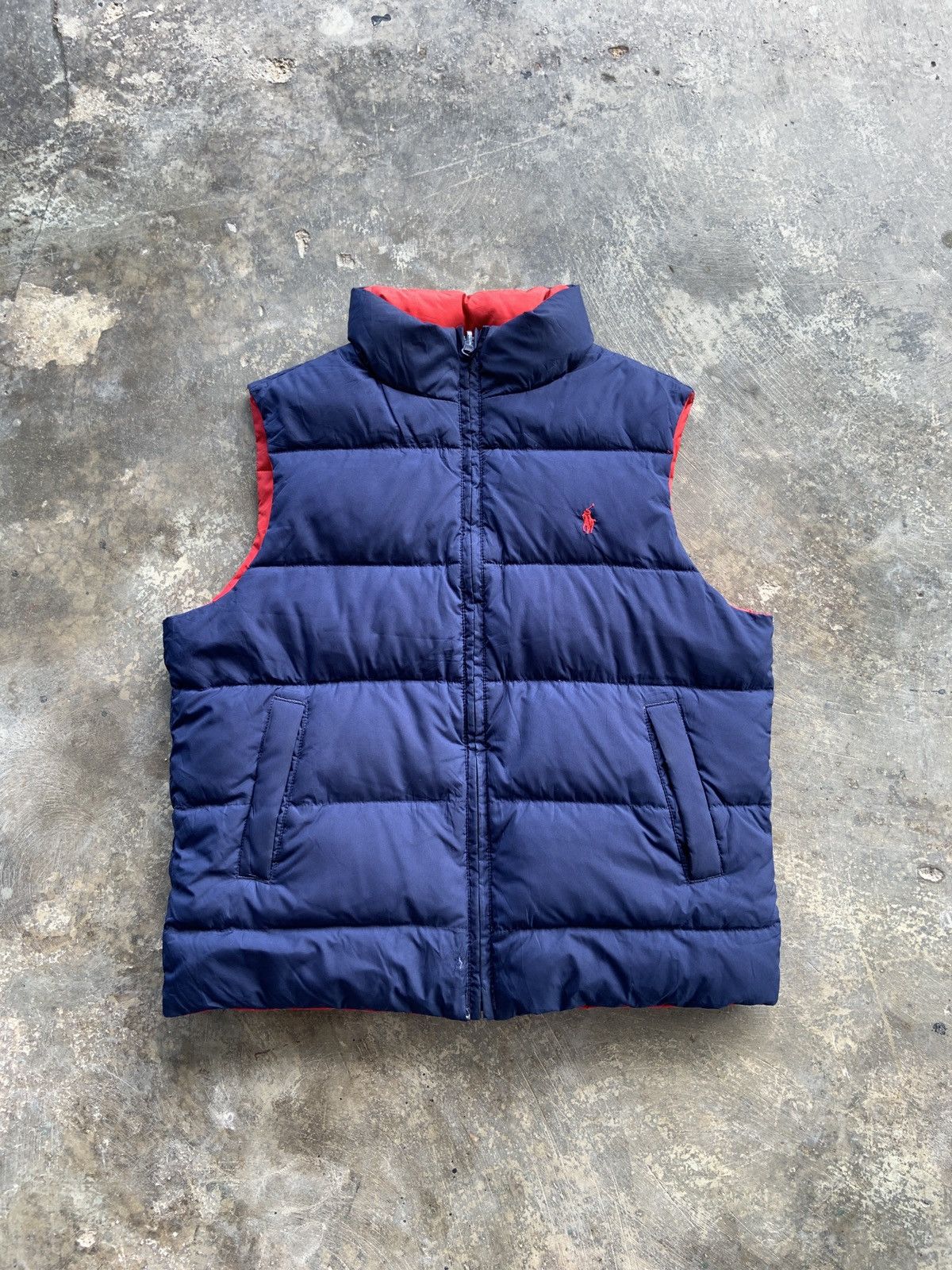 Polo Ralph Lauren Vintage 90’s Polo By Ralph Lauren Puffer Reversible Vest Size US S / EU 44-46 / 1 - 2 Thumbnail