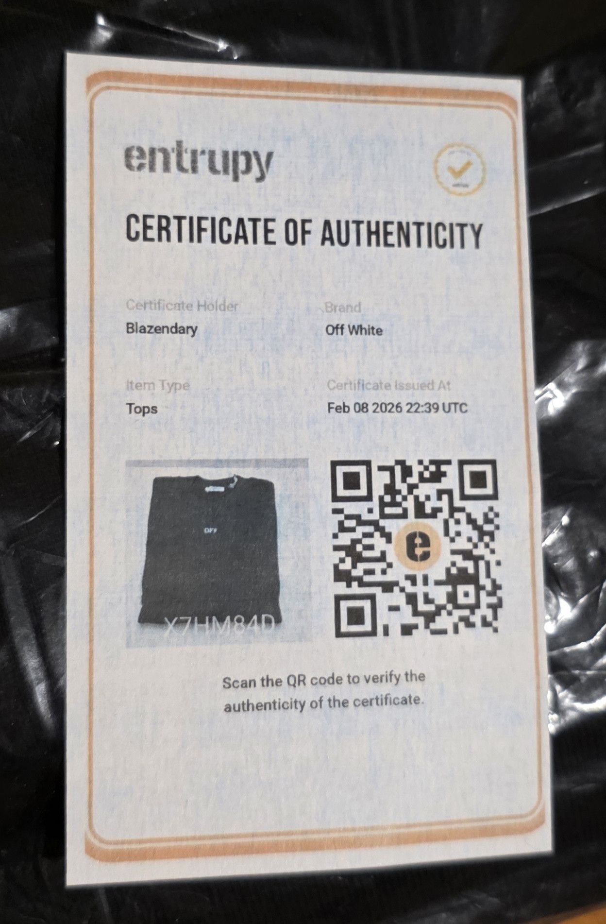 Off-White Off-White Cornely Cotton Diagonal Oversized Crewneck $1100 Size US L / EU 52-54 / 3 - 7 Thumbnail
