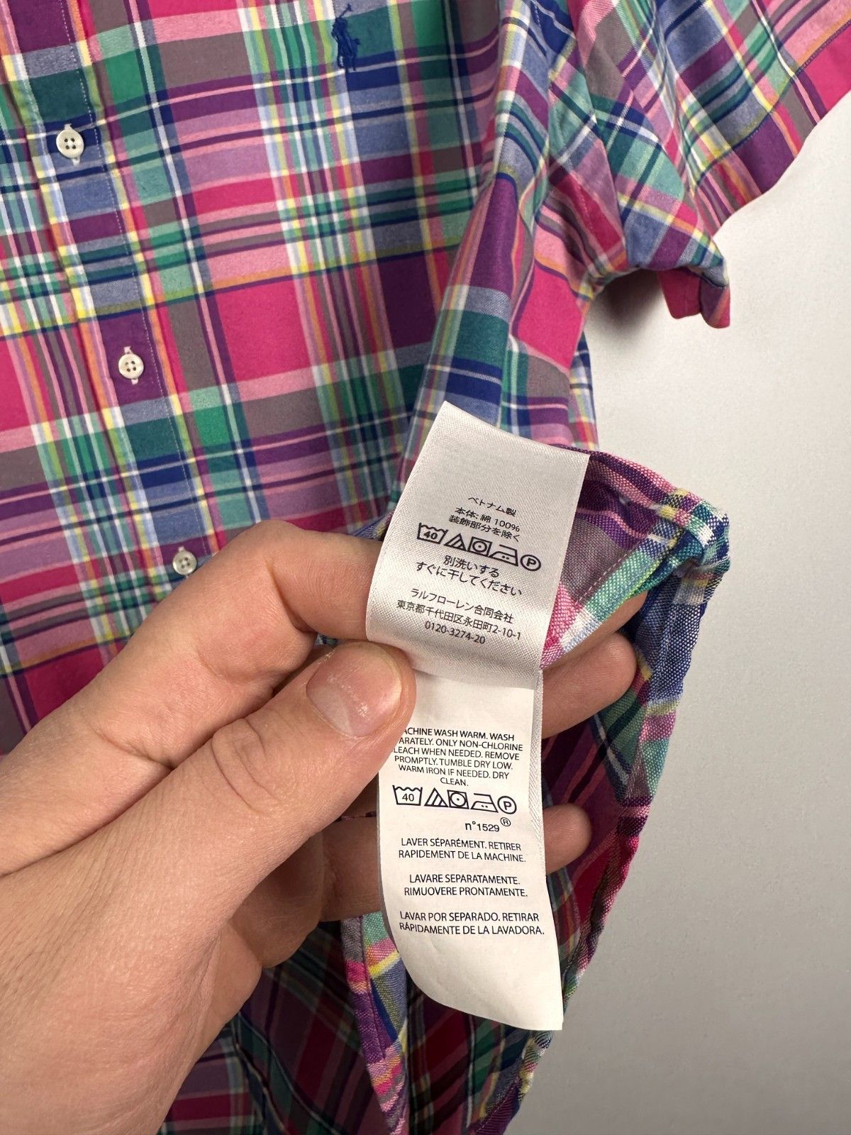 Polo Ralph Lauren Polo Ralph Lauren Short Sleeve Easter Pastel Shirt Size XXL Size US XL / EU 56 / 4 - 7 Thumbnail