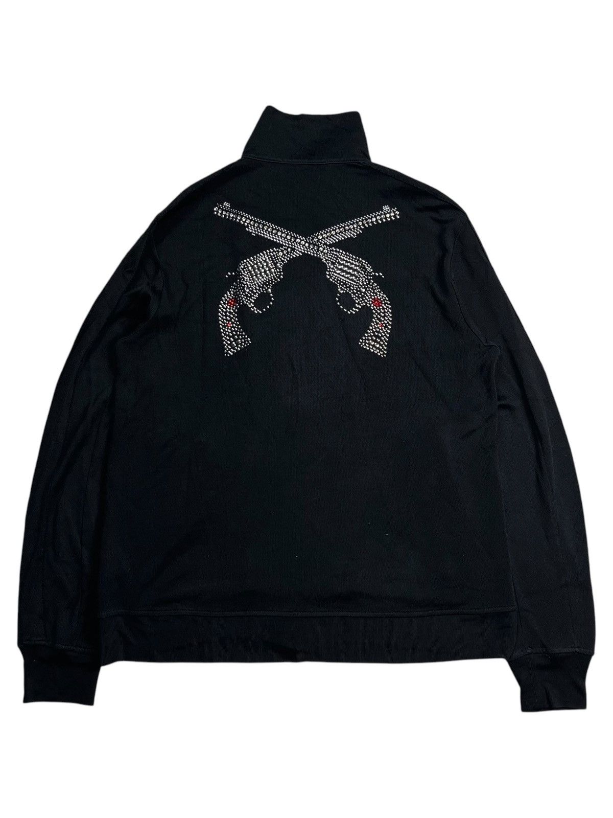 14th Addiction 2000s Roarguns - Double Pistol Swarovski Track Jacket Size US M / EU 48-50 / 2 - 1 Thumbnail