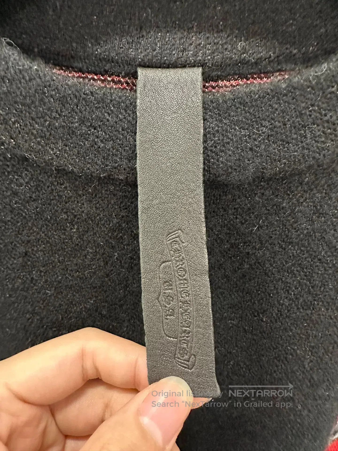 Chrome Hearts Chrome Hearts Mattyboy Red Cross Sweater. Size US XL / EU 56 / 4 - 6 Thumbnail