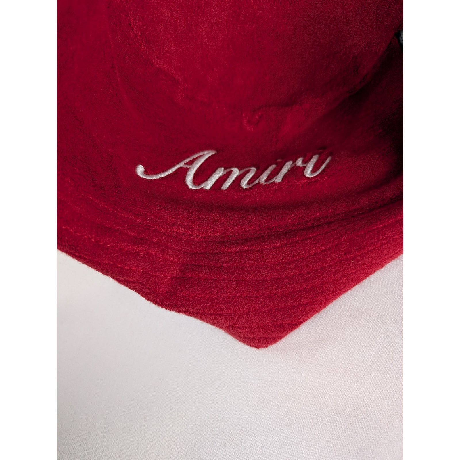 Amiri o1rshd1 Size: OS / Bandana Reversible Bucket Hat / Cap Red Size ONE SIZE - 6 Thumbnail
