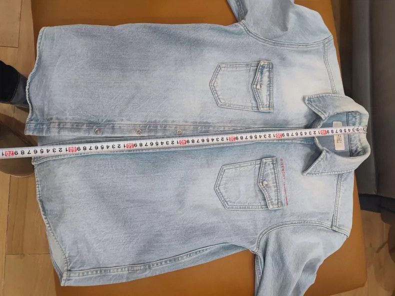 Givenchy Givenchy Vintage Washed Light Blue S Size Size US S / EU 44-46 / 1 - 8 Thumbnail