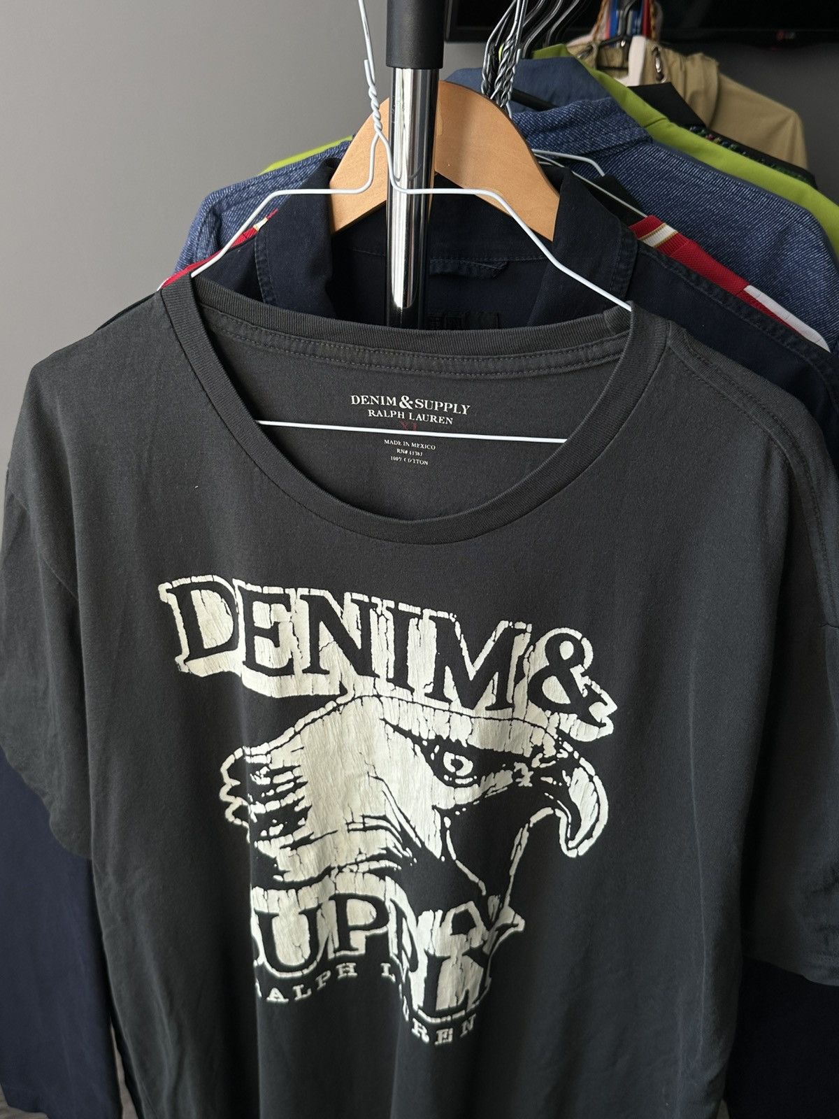 Denim & Supply Ralph Lauren Denim & Supply by Ralph Lauren basic American eagle print Size US XL / EU 56 / 4 - 2 Thumbnail