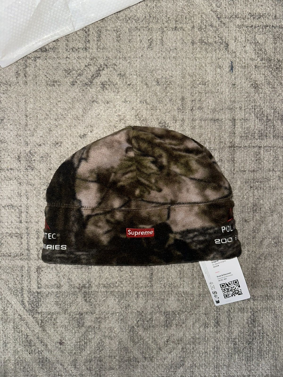 Supreme Supreme polartec camo beanie | Grailed