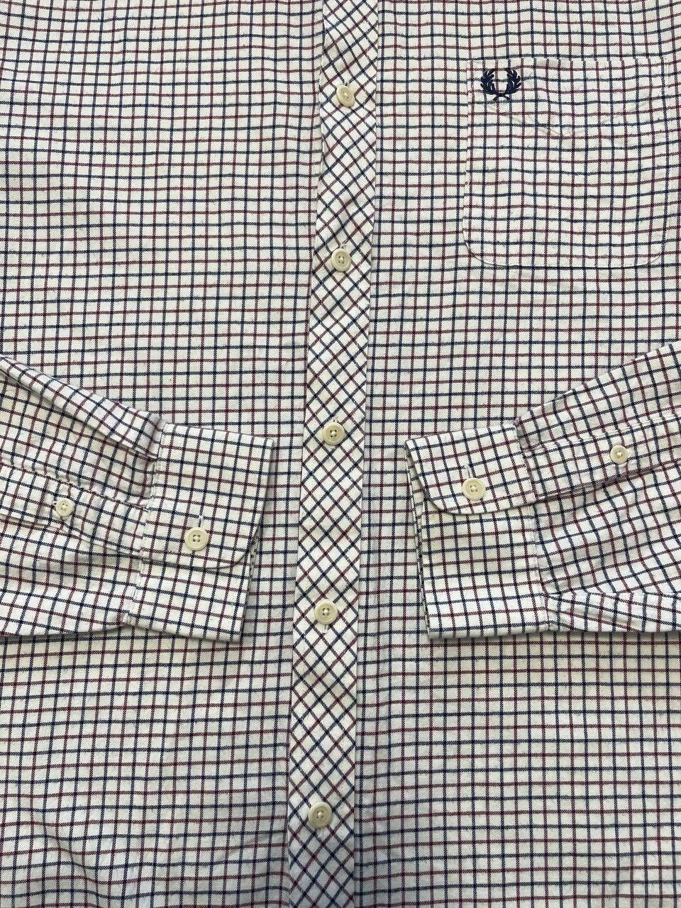 Fred Perry Fred Perry Classic Plaid Button Down Shirt XL Size US XL / EU 56 / 4 - 6 Thumbnail