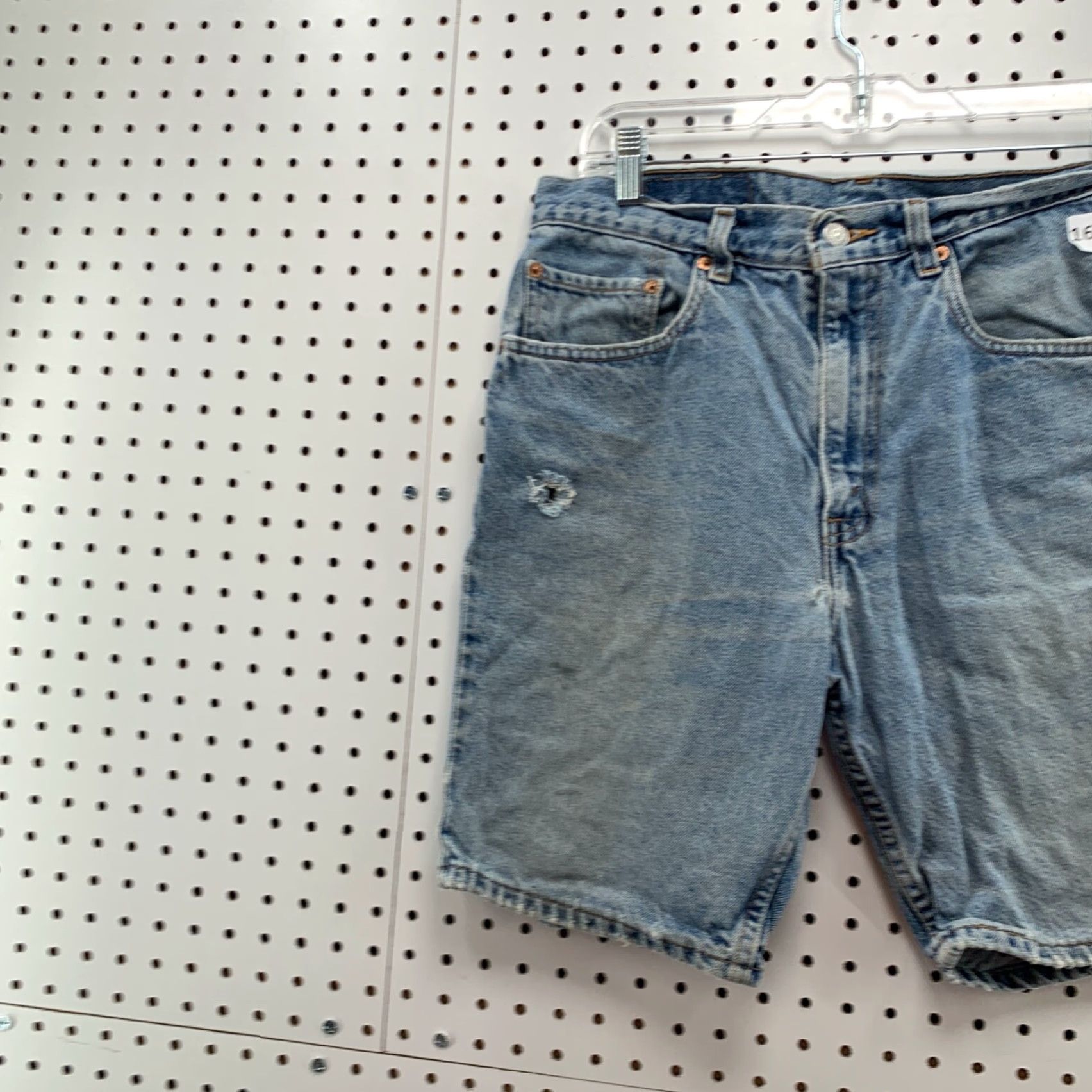Levi's VINTAGE Levi's 505 Denim Shorts 90s Blue Regular Fit Adult 31 Inseam Mens Size US 31 - 3 Thumbnail