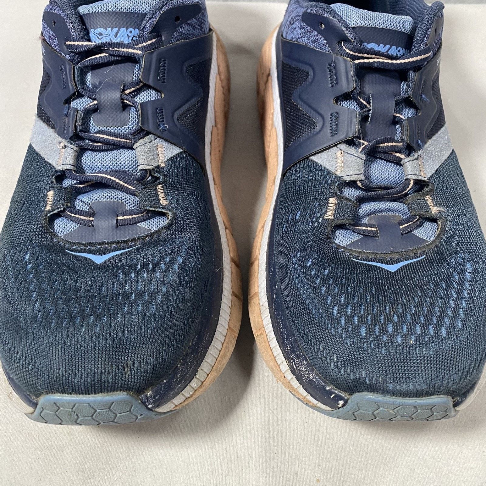 Hoka Hoka One One Gaviota 2 Blue Lace Up Running Shoes Womens 7.5 Size US 7.5 / IT 37.5 - 3 Thumbnail