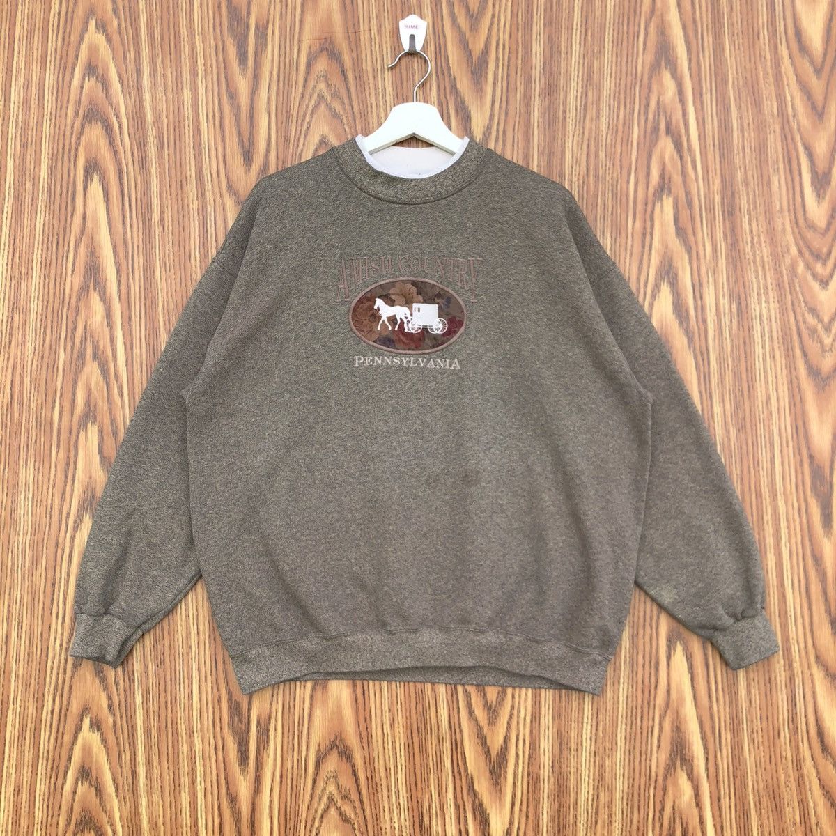Vintage Vintage Amish Country Pennsylvania Sweatshirt Size US L / EU 52-54 / 3 - 1 Thumbnail
