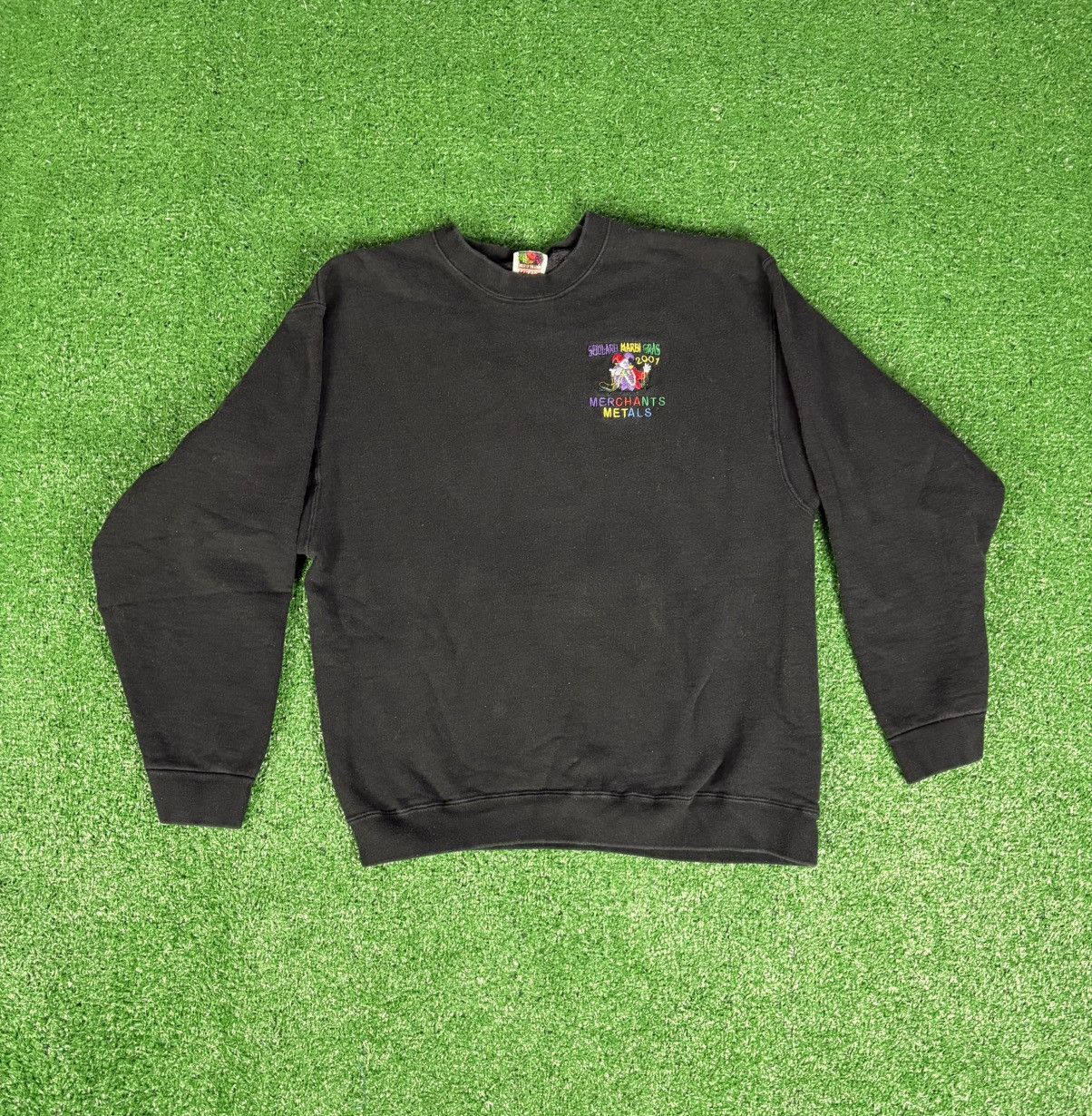 Vintage Vintage Y2K 2001 Mardi Gras Crewneck Sweatshirt Size US L / EU 52-54 / 3 - 2 Thumbnail