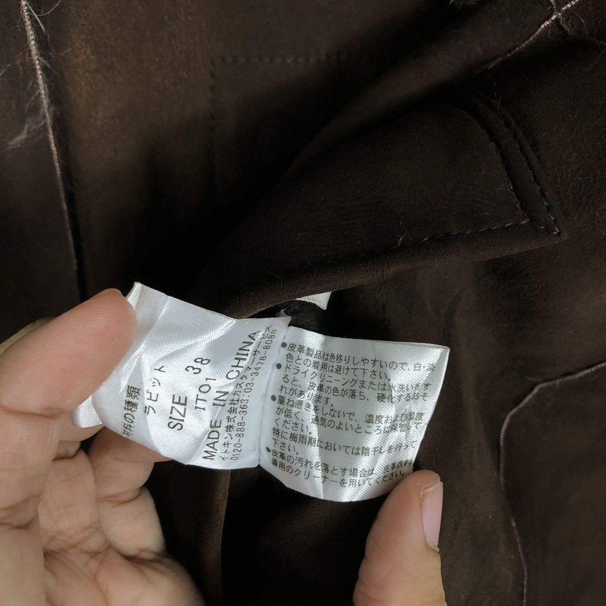 Vintage 📌VINTAGE BIKER SHEARLING LEATHER JACKET GEORGES RECH PARIS Size US M / EU 48-50 / 2 - 22 Thumbnail