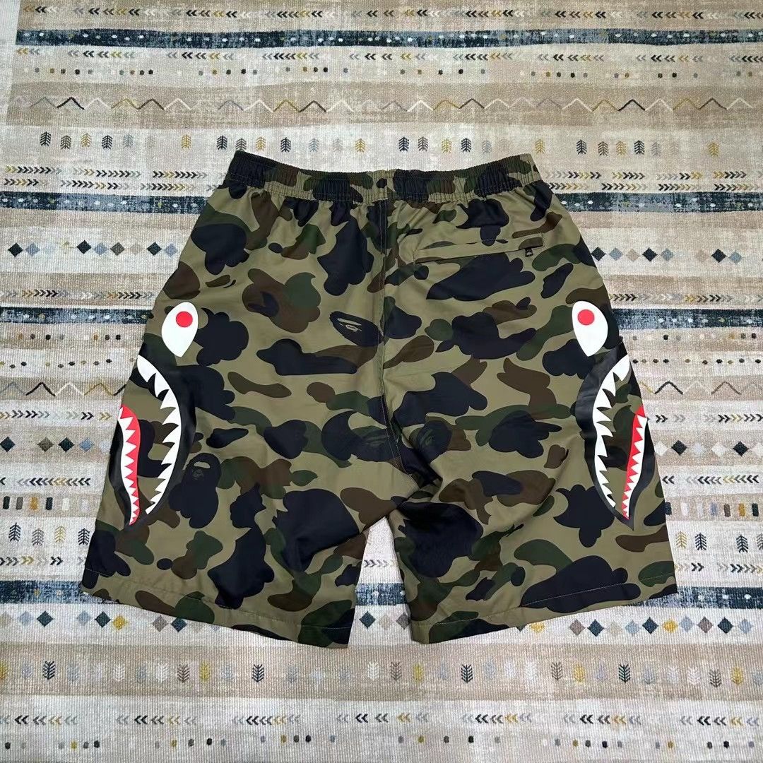 Bape BAPE SHARK SWEAT SHORTS Size US 30 / EU 46 - 2 Thumbnail