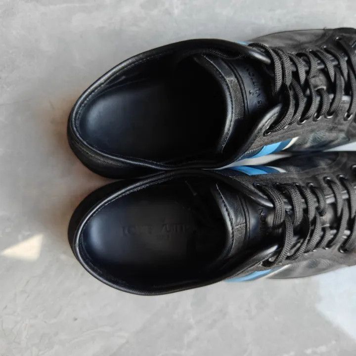 Louis Vuitton Louis Vuitton Classic Checkerboard Lace-up Sneakers -2508 Size US 8.5 / EU 41-42 - 5 Thumbnail