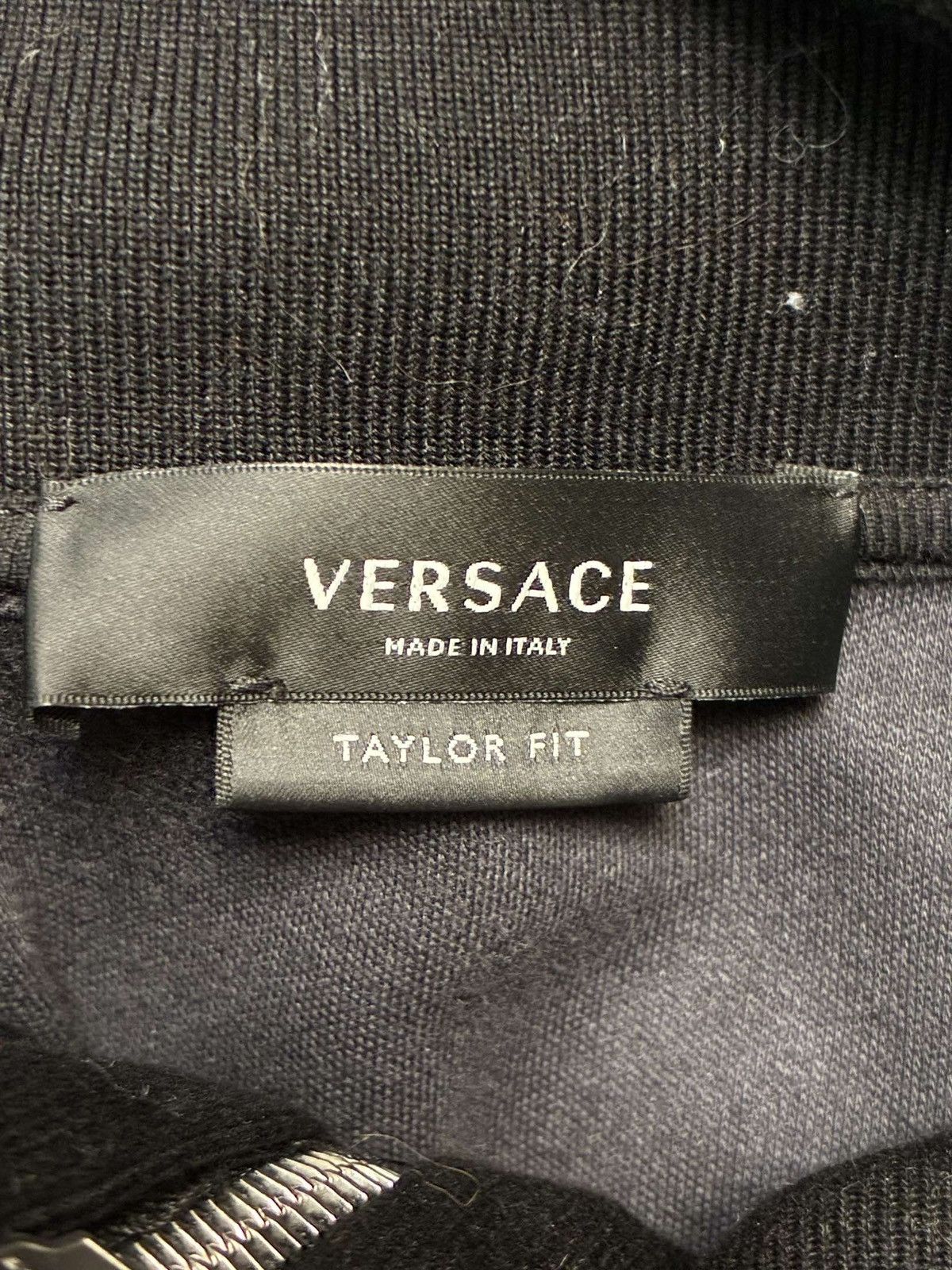 Versace Black and Blue Versace Track Jacket Size US XL / EU 56 / 4 - 5 Thumbnail