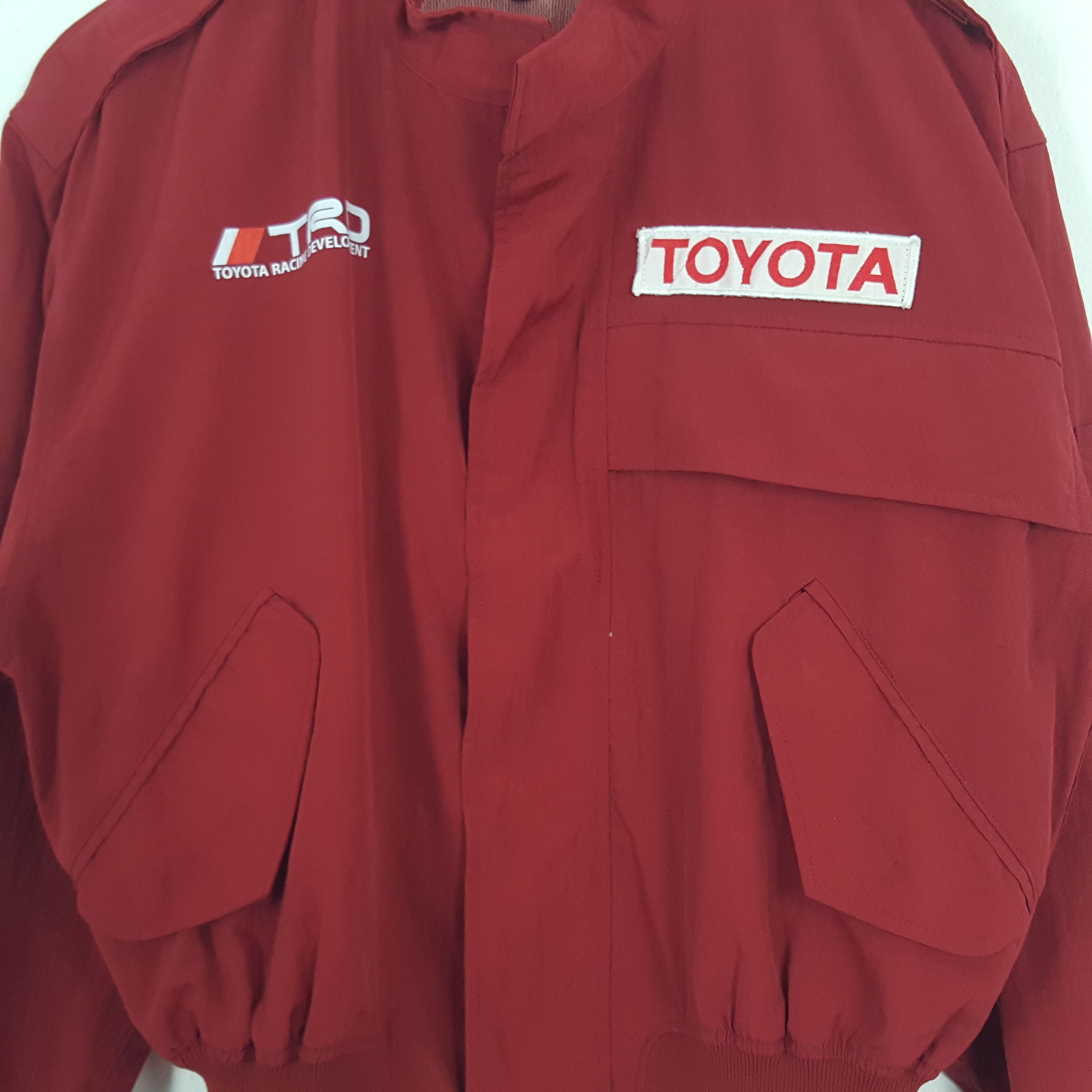 Japanese Brand × Vintage Vintage Toyota Racing Development TRD Motorsports Jacket Size US XL / EU 56 / 4 - 4 Thumbnail