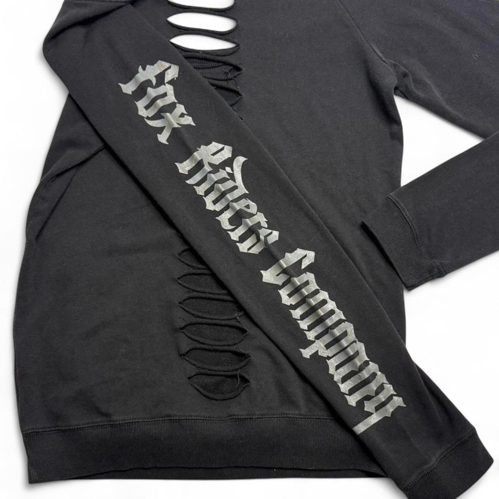 Fox Racing Fox Racing Black Y2K Vintage long sleeve back cut size M Size M / US 6-8 / IT 42-44 - 3 Thumbnail