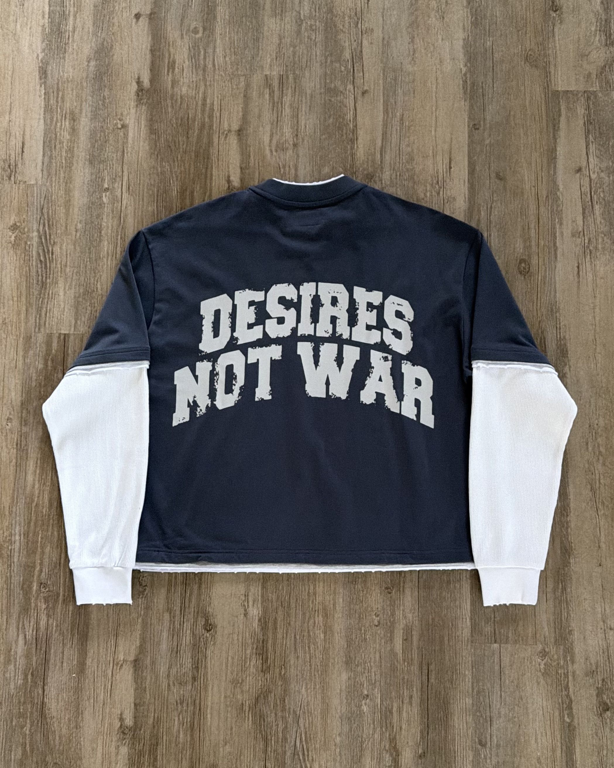 Bottega Desires 'War' Layered Longsleeve Tee
