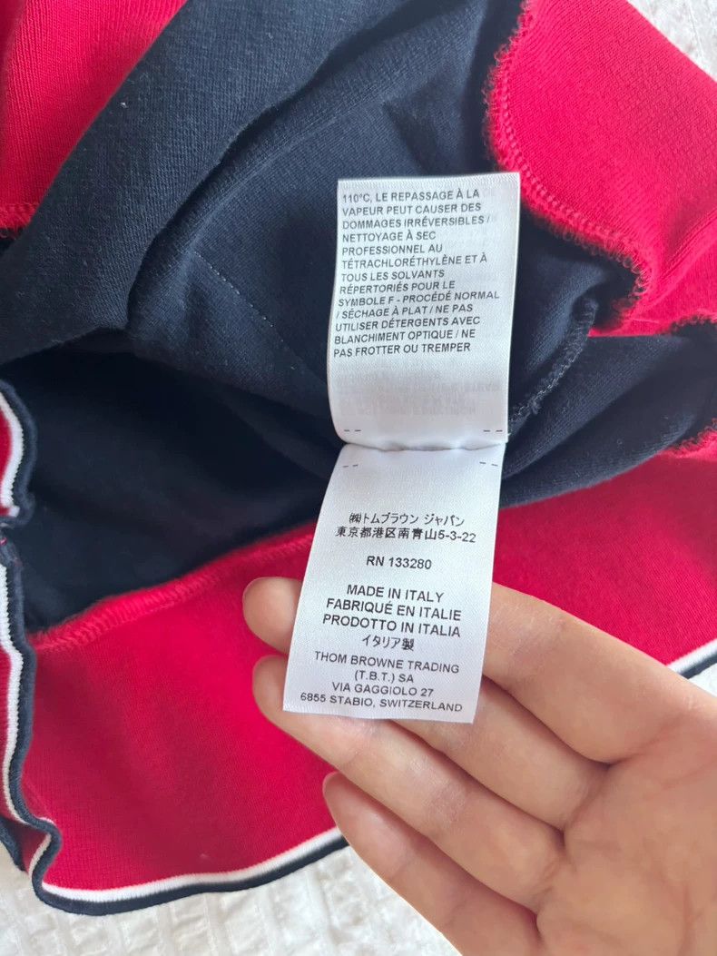 Thom Browne Thom Browne Short hoodie Size US XS / EU 42 / 0 - 7 Thumbnail
