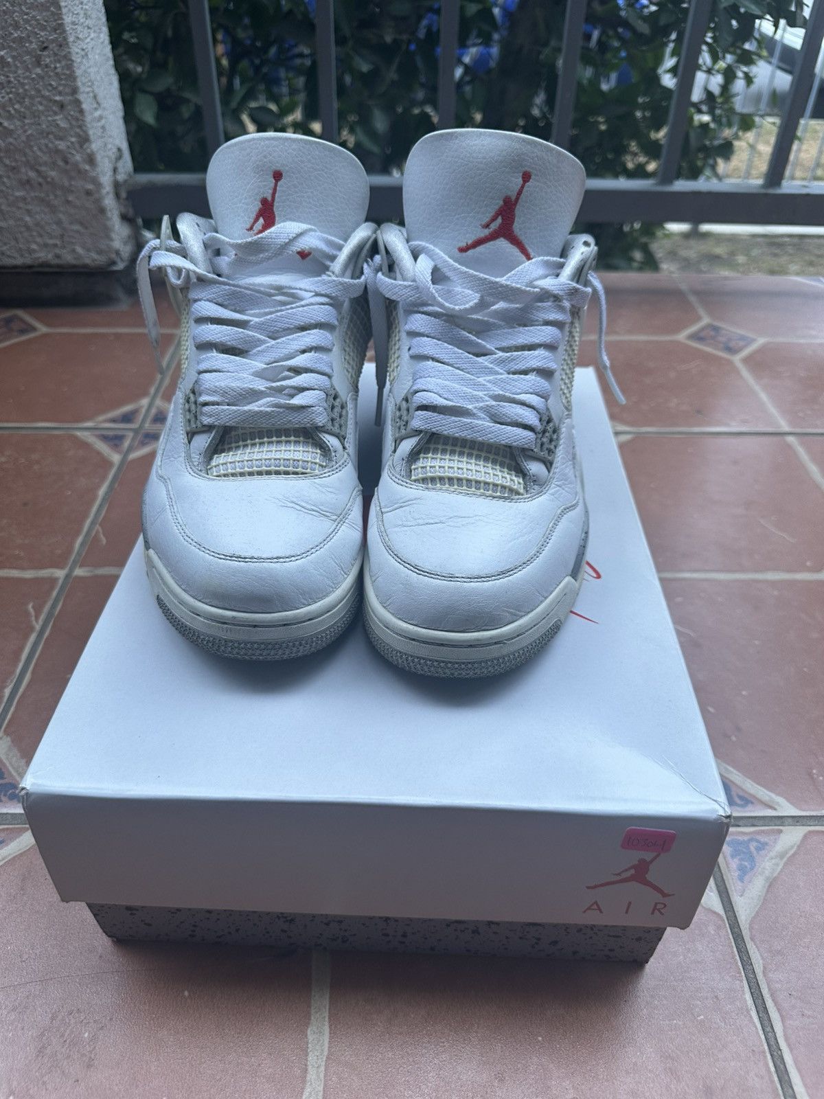 Jordan Brand × Nike Jordan 4 White Oreo Size 10 Size US 10 / EU 43 - 4 Thumbnail