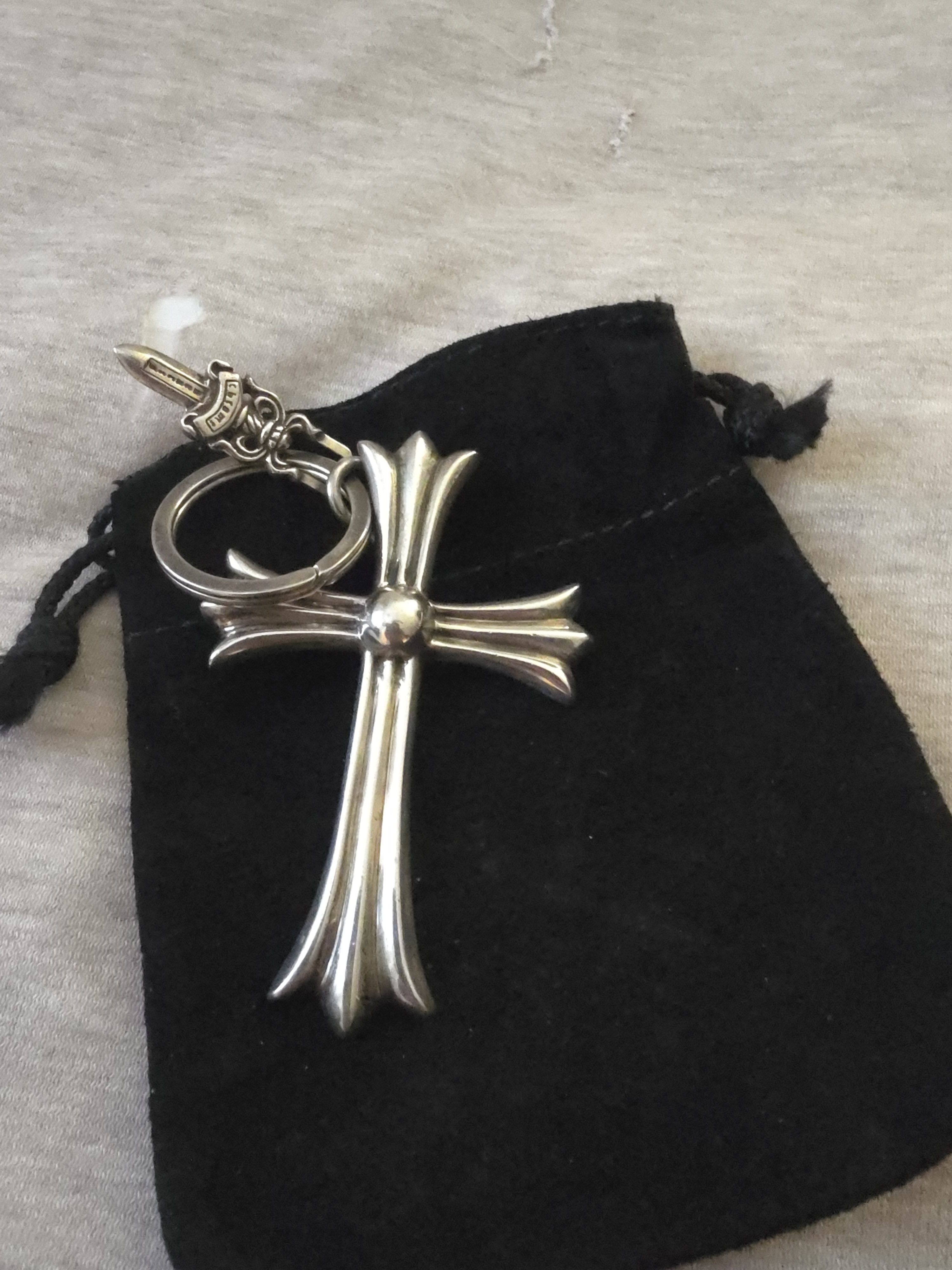 Chrome Hearts Chrome heart large cross keychain dagger Size ONE SIZE - 5 Thumbnail