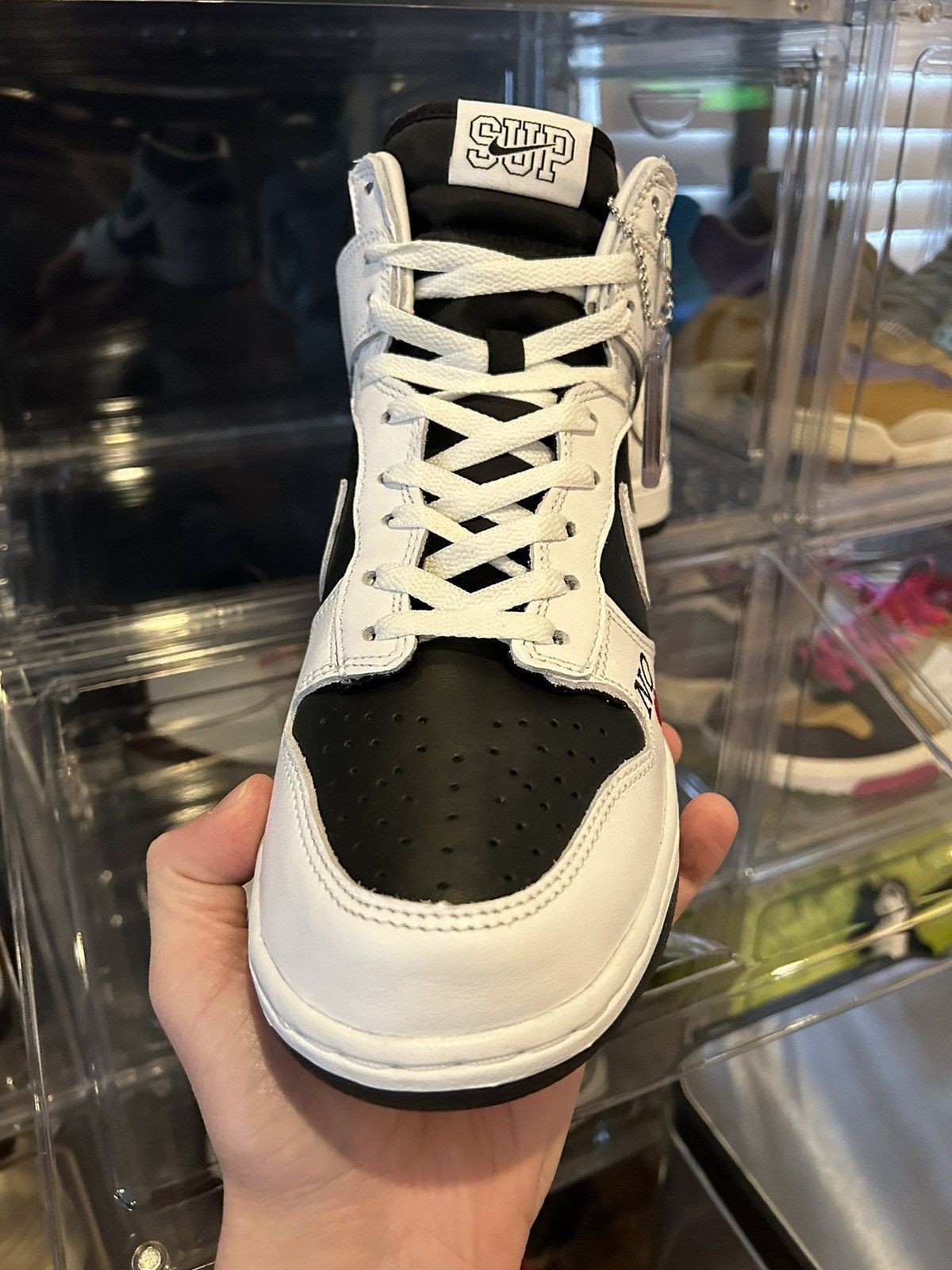 Nike × Supreme Nike SB Dunk High x Supreme by any means necessary Size US 10 / EU 43 - 5 Thumbnail