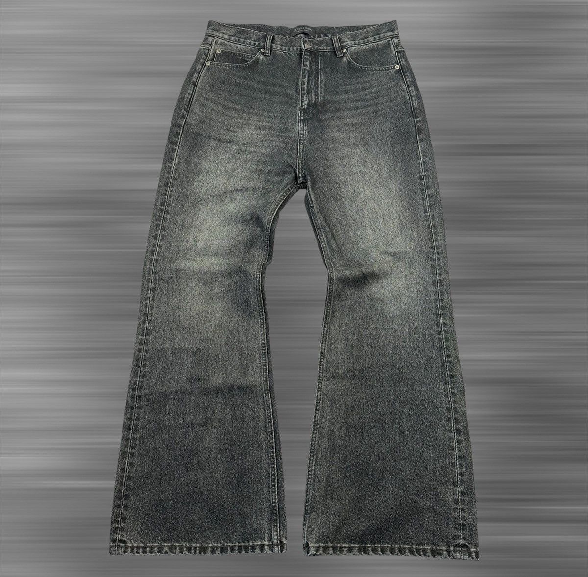 Balenciaga Balenciaca Flared Gray Jeans Size US 32 / EU 48 - 1 Thumbnail