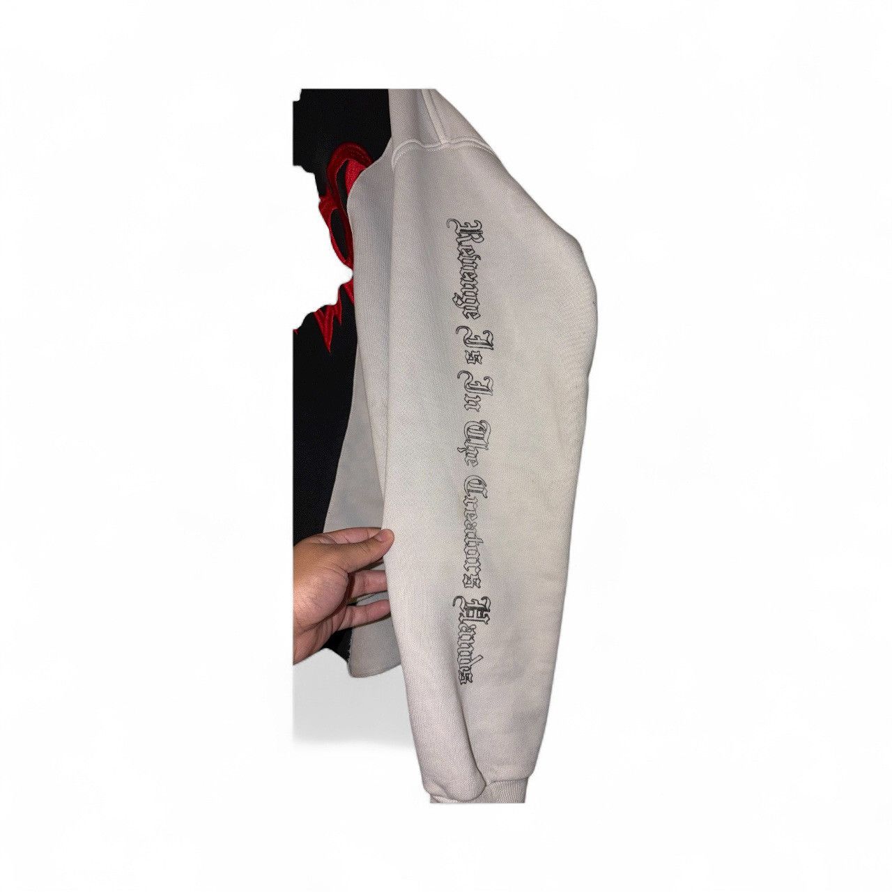 Revenge Black/ Gray Revenge Hoodie Size US M / EU 48-50 / 2 - 3 Thumbnail