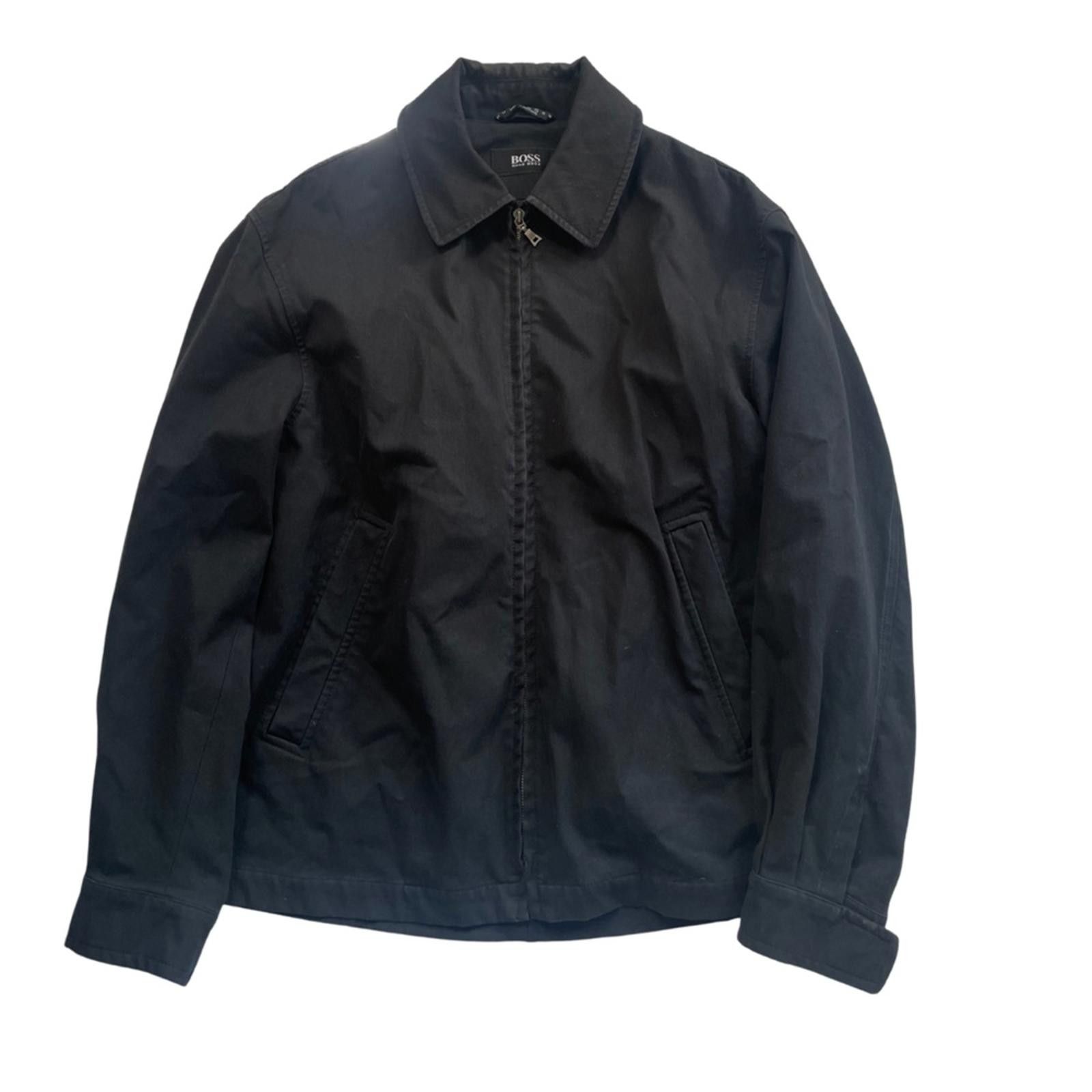 Hugo Boss Hugo Boss Black Stretch Harrington Jacket EU 50 (US 40) Size US M / EU 48-50 / 2 - 3 Thumbnail
