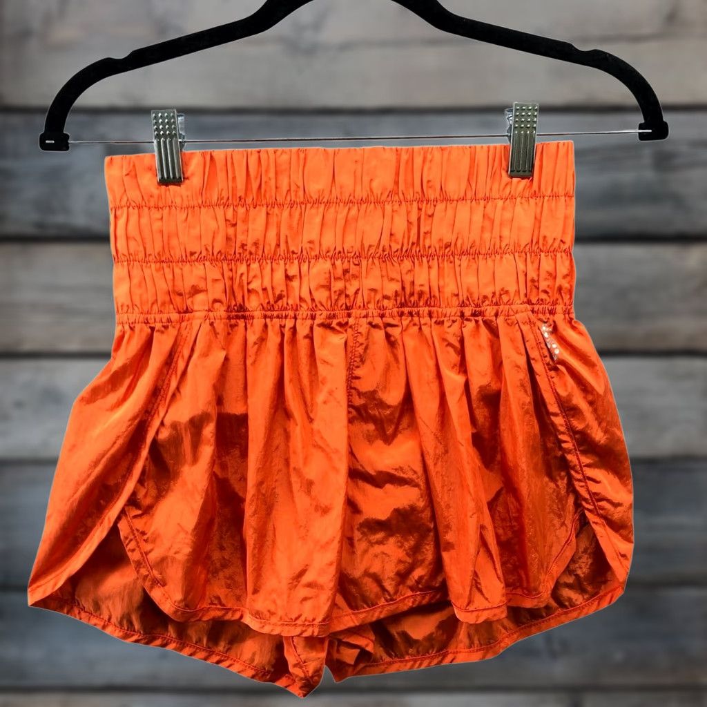 Free People VINTAGE Free People FP Movement The Way Home Shorts Womens S Orange Active Running Size 28" / US 6 / IT 42 - 1 Thumbnail