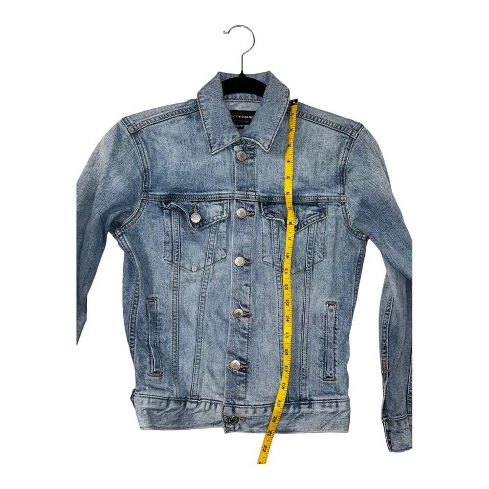 Lucky Brand Lucky Brand l Tomboy Trucker Jacket Light Wash XS Size XS / US 0-2 / IT 36-38 - 4 Thumbnail