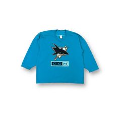 VTG San Jose Sharks Youth XL 18/20 Jersey by Team Glasgow 