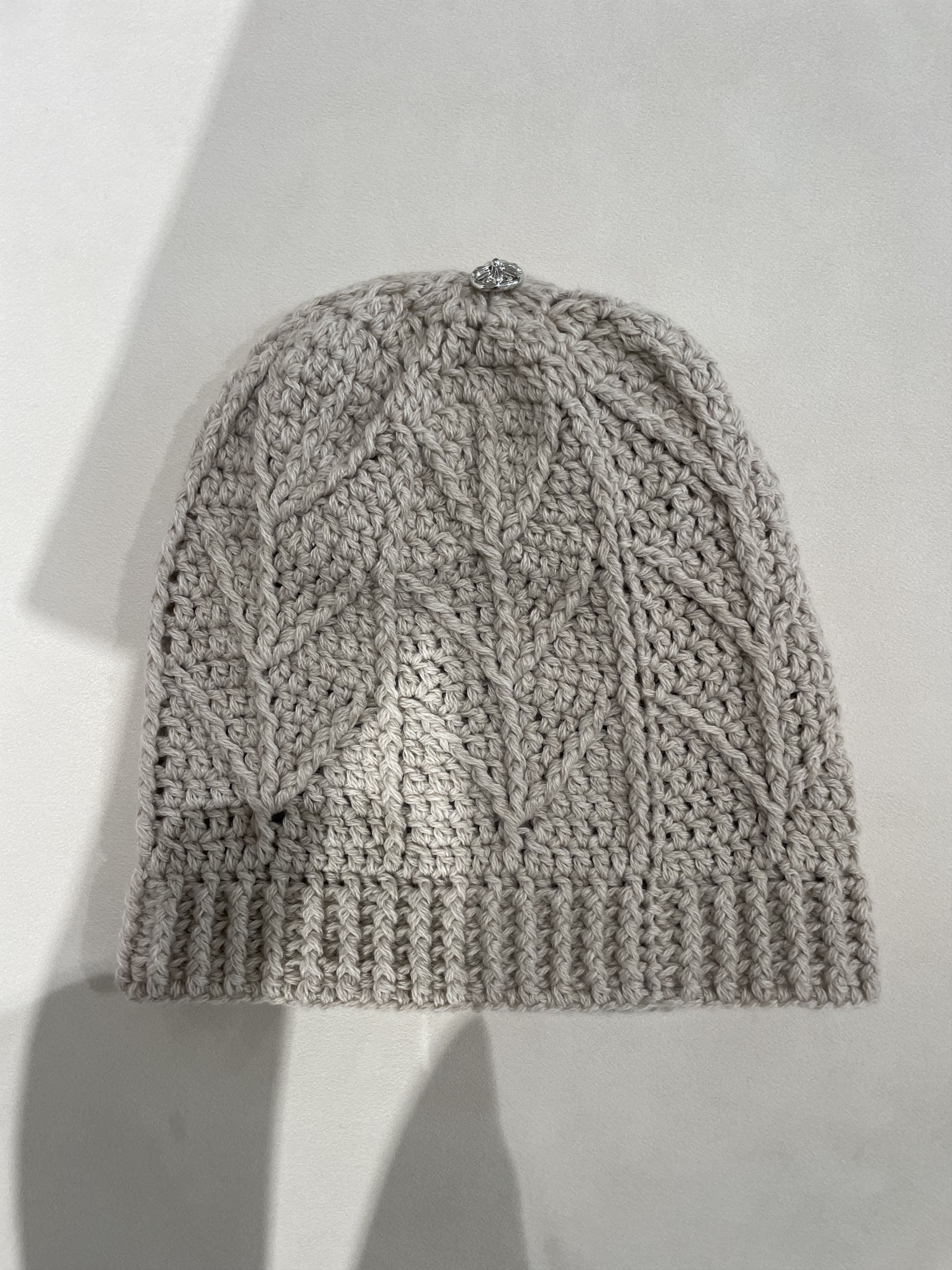 Chrome Hearts Chrome Hearts Cross Patch Cashmere Beanie Size ONE SIZE - 4 Thumbnail