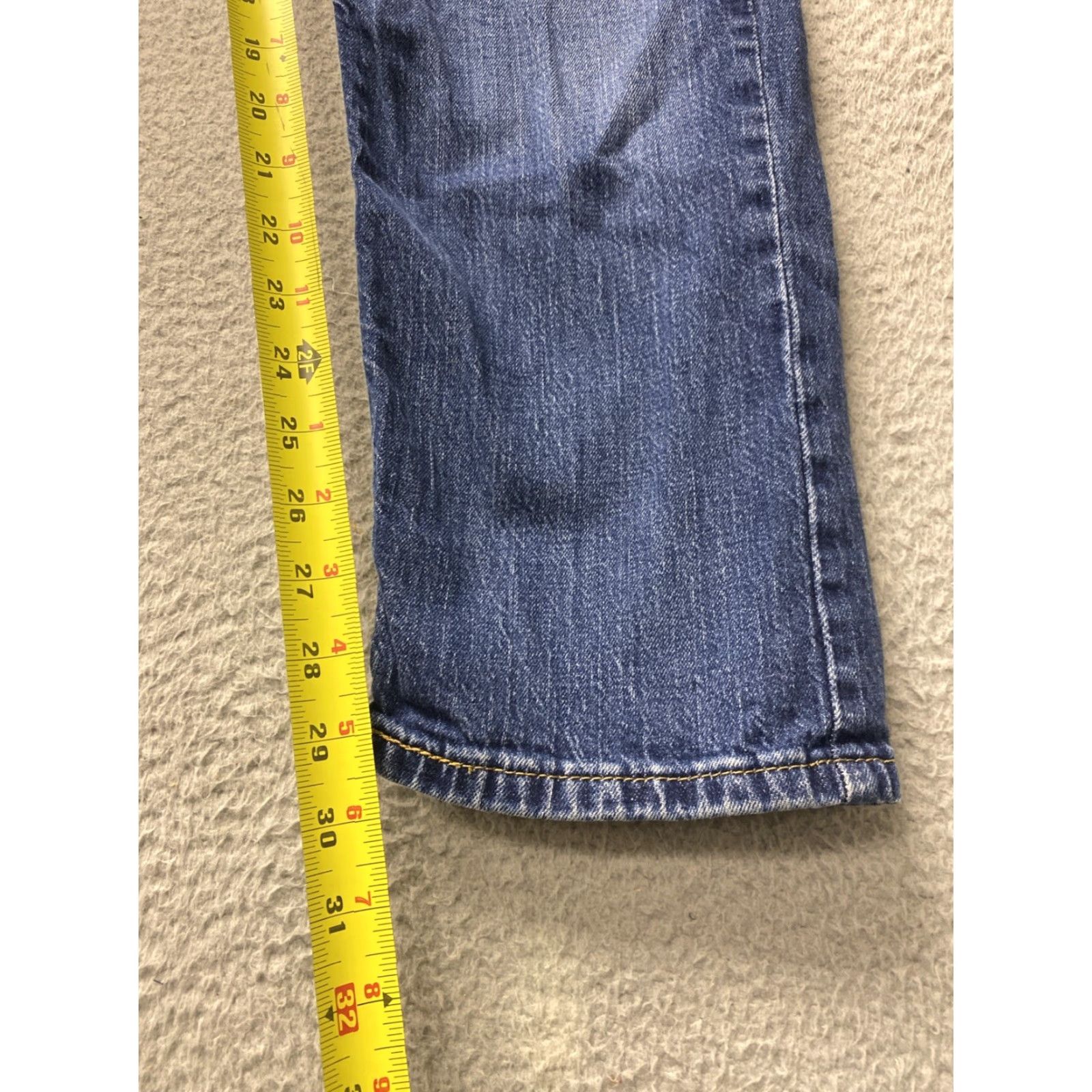 Levi's Levi's 502 Jeans 32x30 Denim Straight Fit Men Blue Classic Casual, 5-Pocket, Mid-Rise Size US 32 / EU 48 - 5 Thumbnail