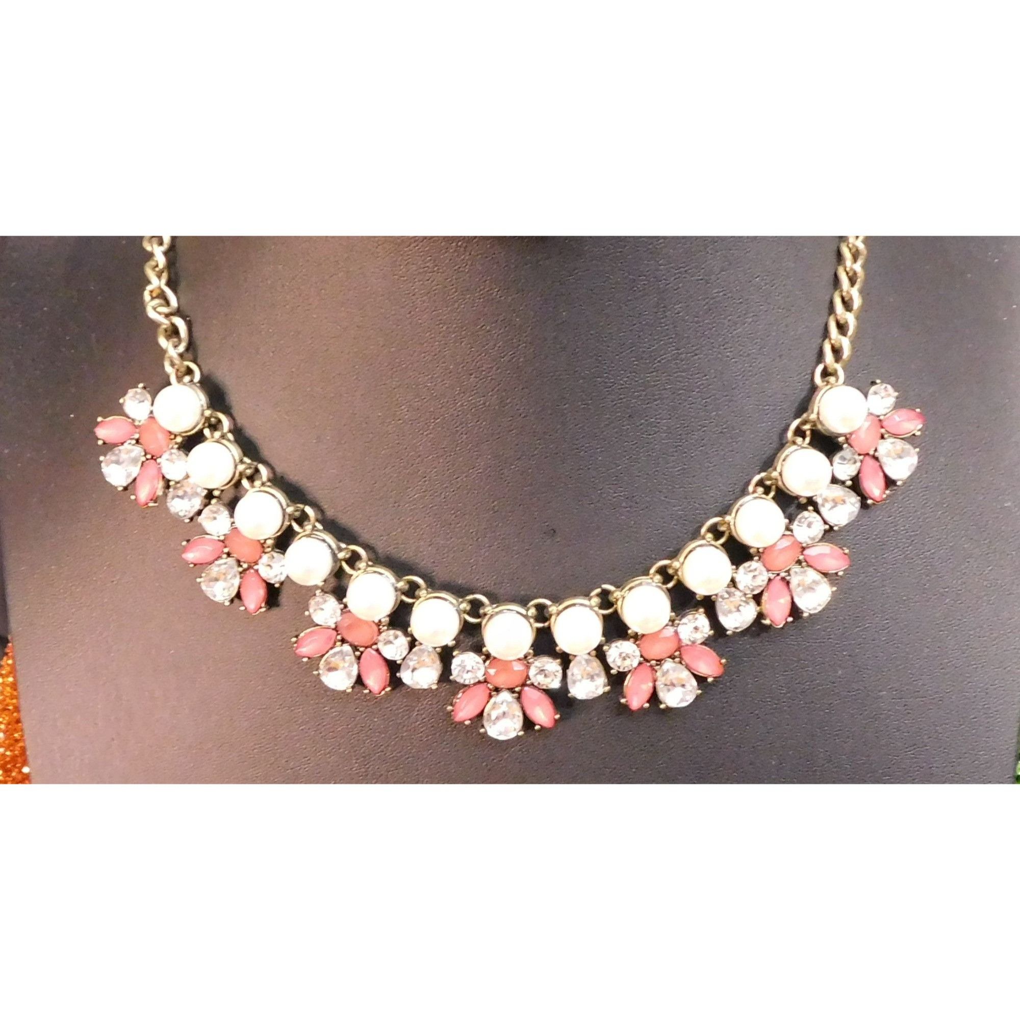 Other Downeast Basics Art Deco Floral Necklace Size ONE SIZE - 3 Thumbnail