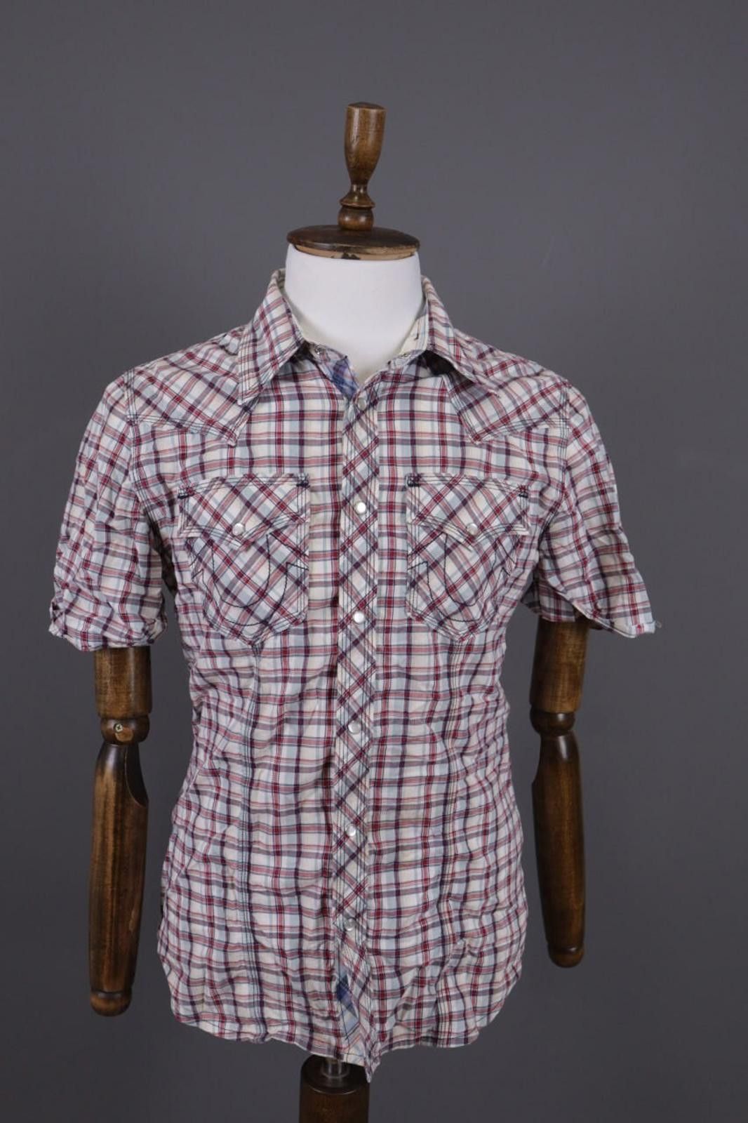True Religion True Religion Multicolor Check Overshirt Shirt Size M Size US M / EU 48-50 / 2 - 1 Thumbnail