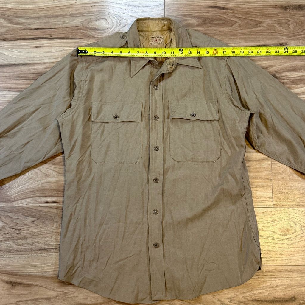 Z Brand Esquire Men’s L Regulation Vintage Utility Shirt Size US L / EU 52-54 / 3 - 5 Thumbnail