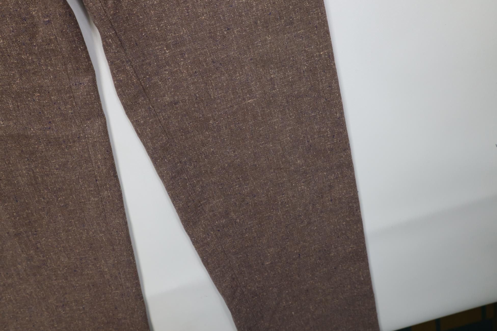 Vintage Vintage 70s Streetwear Wool Blend Knit Wide Leg Chino Pants Size US 29 - 7 Thumbnail