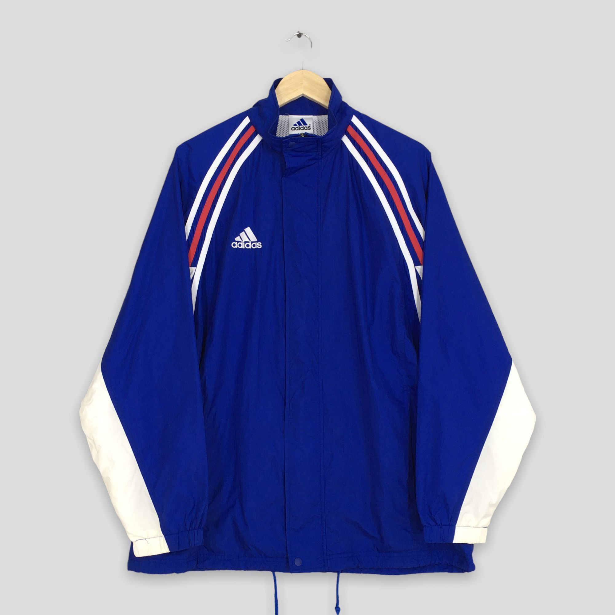 Adidas Vintage Adidas Equipment Windbreaker Jacket Mens XLarge Size US XL / EU 56 / 4 - 1 Thumbnail