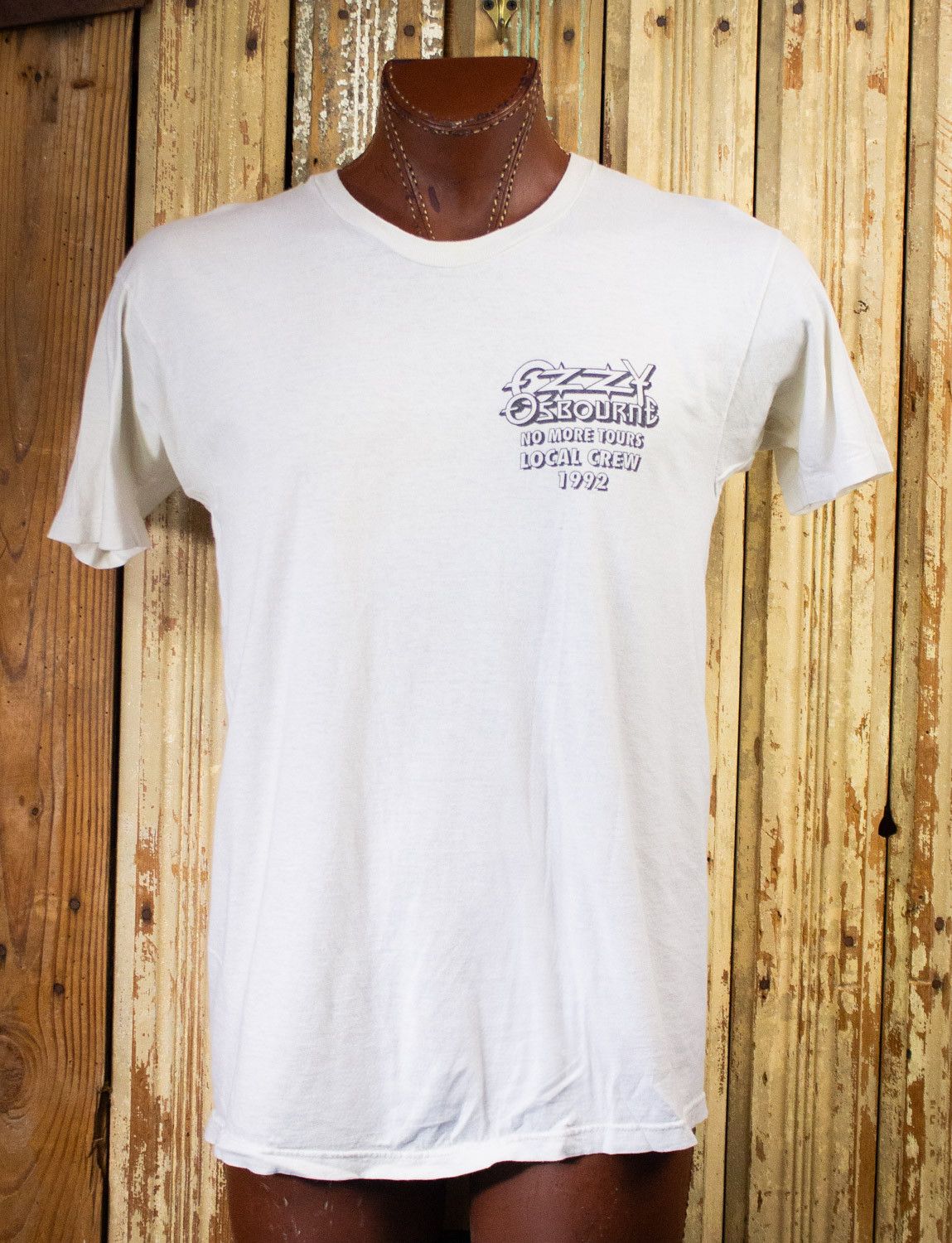 Band Tees × Vintage Vintage Ozzy Osbourne No More Tours Crew Concert Tee 1992 Size US L / EU 52-54 / 3 - 1 Thumbnail