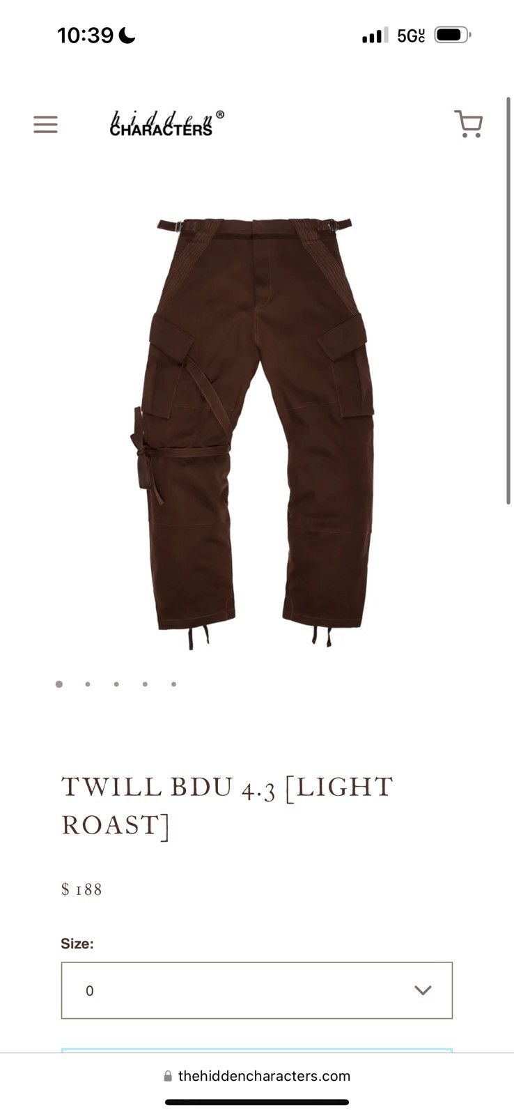 Hidden Characters Hidden Characters BDU Pant Size US 28 / EU 44 - 12 Thumbnail