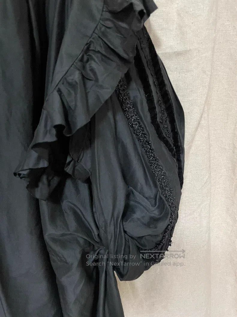 Other Comme Des Garcons size L Beaded satin half skirt Size 23" - 6 Thumbnail