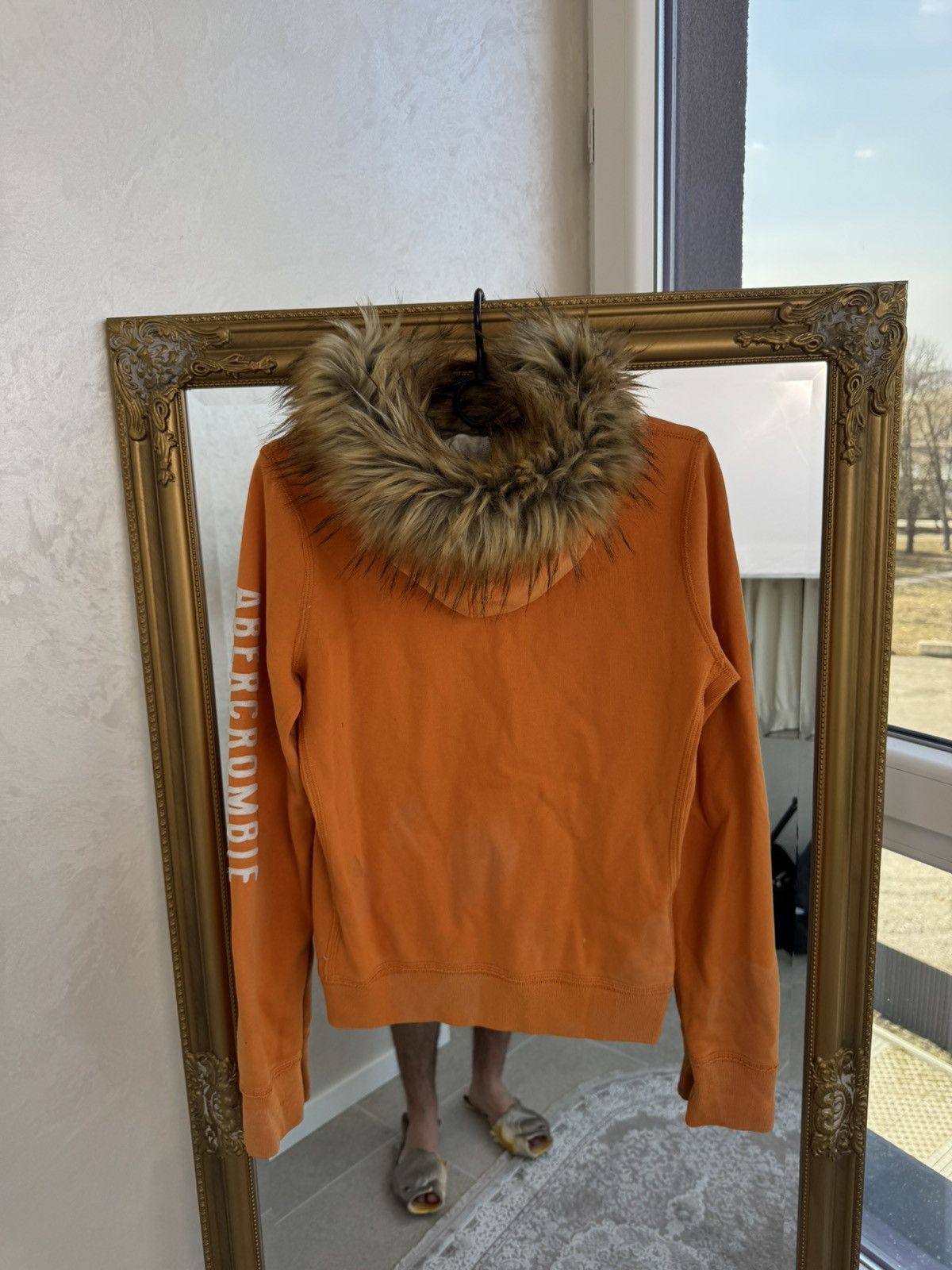 Abercrombie & Fitch Vtg Y2K If6was9 LGB Goa Vibe Abercrombie Fitch fur Hood Size L / US 10 / IT 46 - 7 Thumbnail