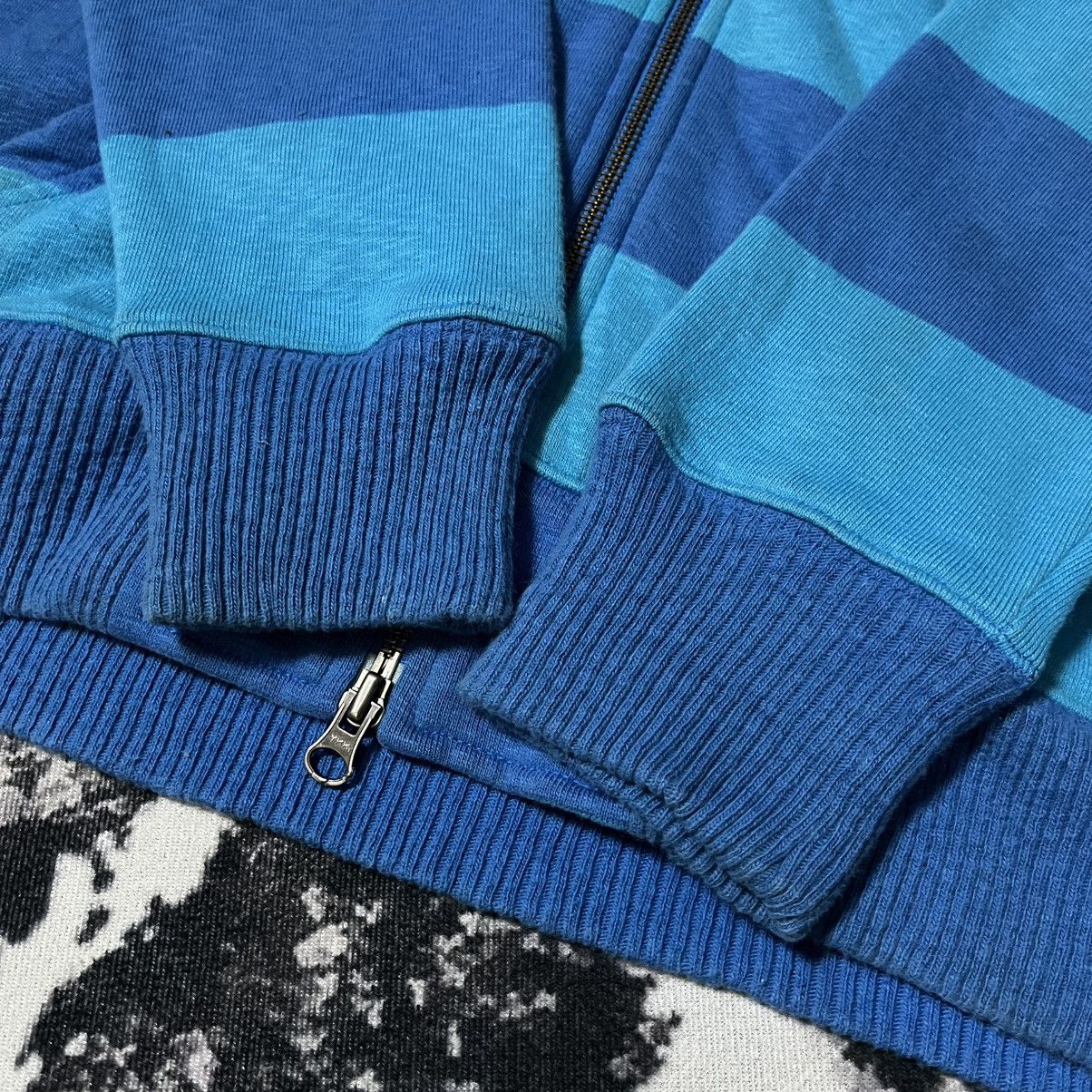 Stussy a26 Stussy Stripe Zipper Hoodie Size US L / EU 52-54 / 3 - 11 Thumbnail