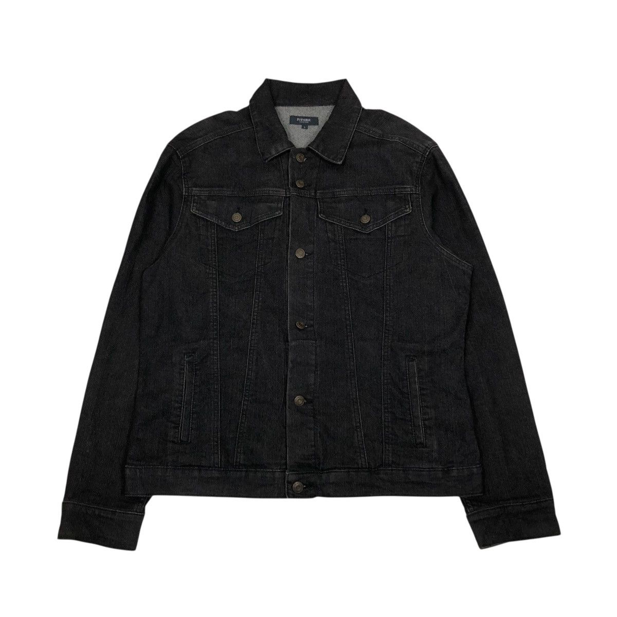 Japanese Brand 🔥VINTAGE TRUCKER DENIM JACKET IVANHOE ISSEY MIYAKE Size US L / EU 52-54 / 3 - 1 Thumbnail