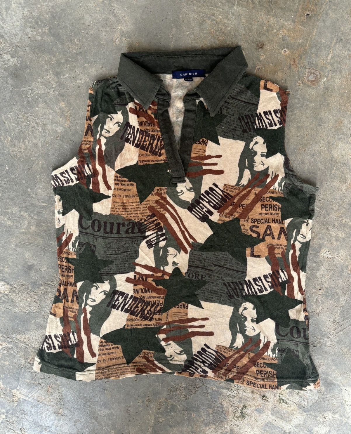 Hysteric Glamour Y2k Caribish Hysteric Glamour Style Tank top Size M / US 6-8 / IT 42-44 - 1 Thumbnail