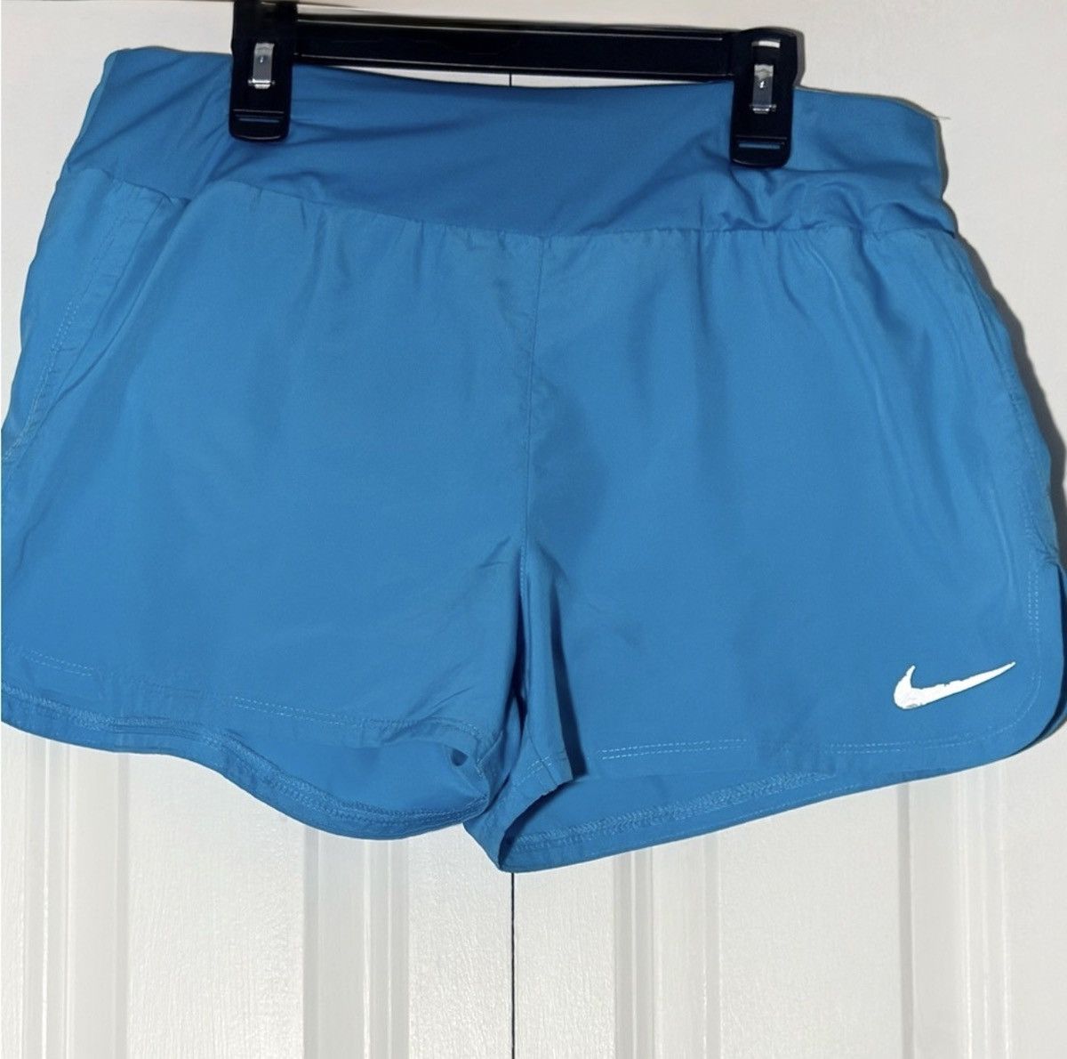 Nike Nike Dri-FIT Running Shorts - Cyan Blue - Size M Size 30" / US 8 / IT 44 - 2 Thumbnail