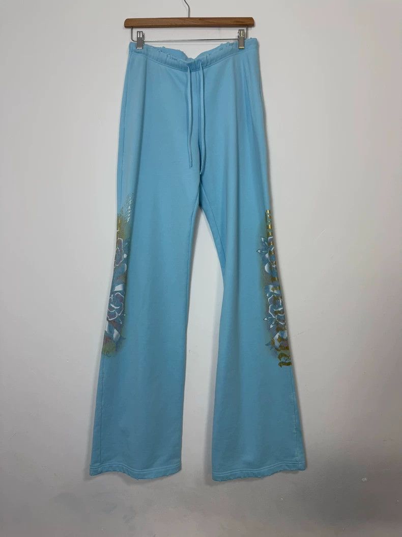 Balenciaga Balenciaga size M Rhinestone gilt baggy pants Size US 27 - 1 Thumbnail