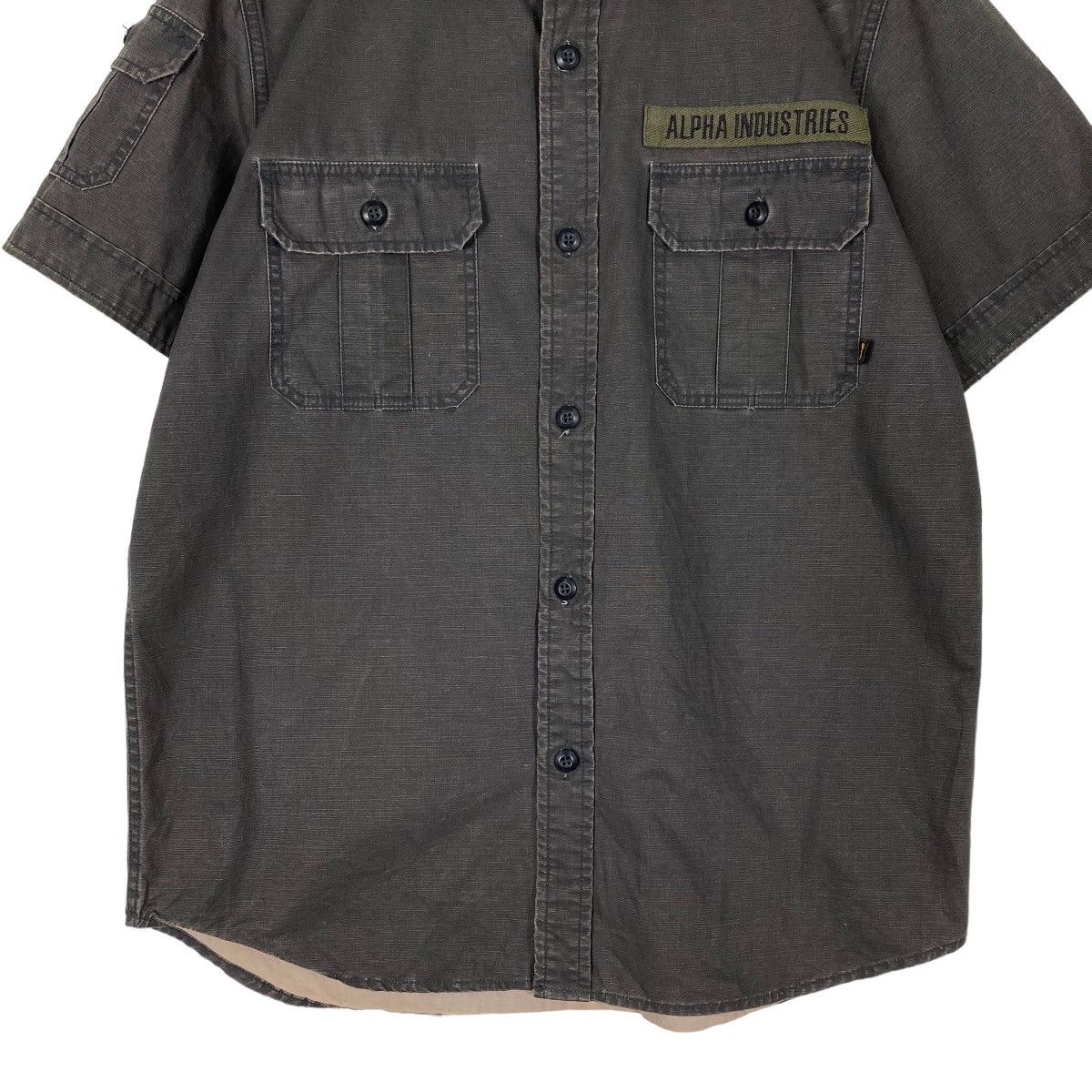 Alpha Industries × Japanese Brand Alpha Industries Military Shirt Size M Size US L / EU 52-54 / 3 - 5 Thumbnail
