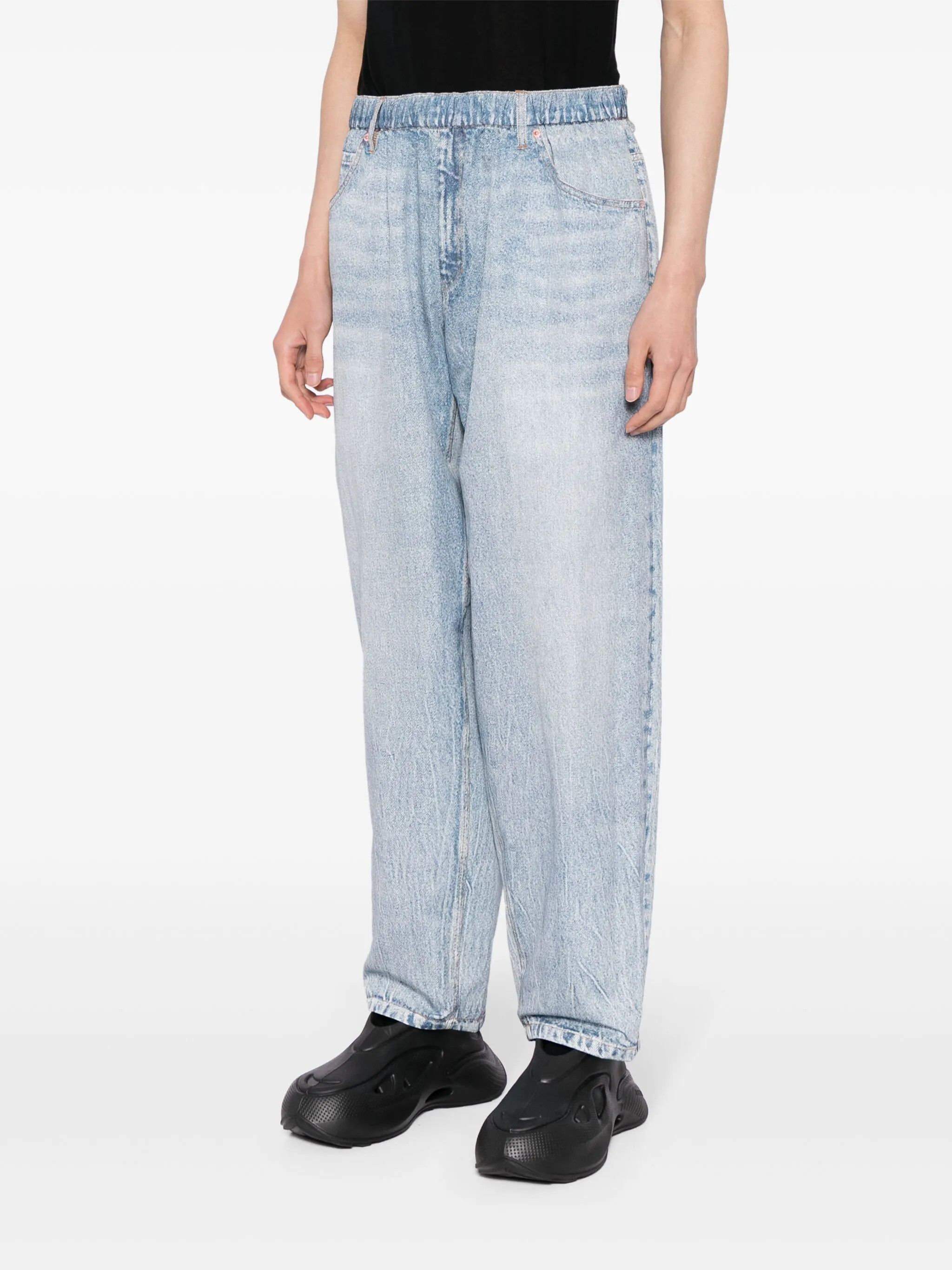 Alexander Wang o1s22i1n0225 Sporty Pant in Light Blue Size 27" / US 4 / IT 40 - 4 Thumbnail
